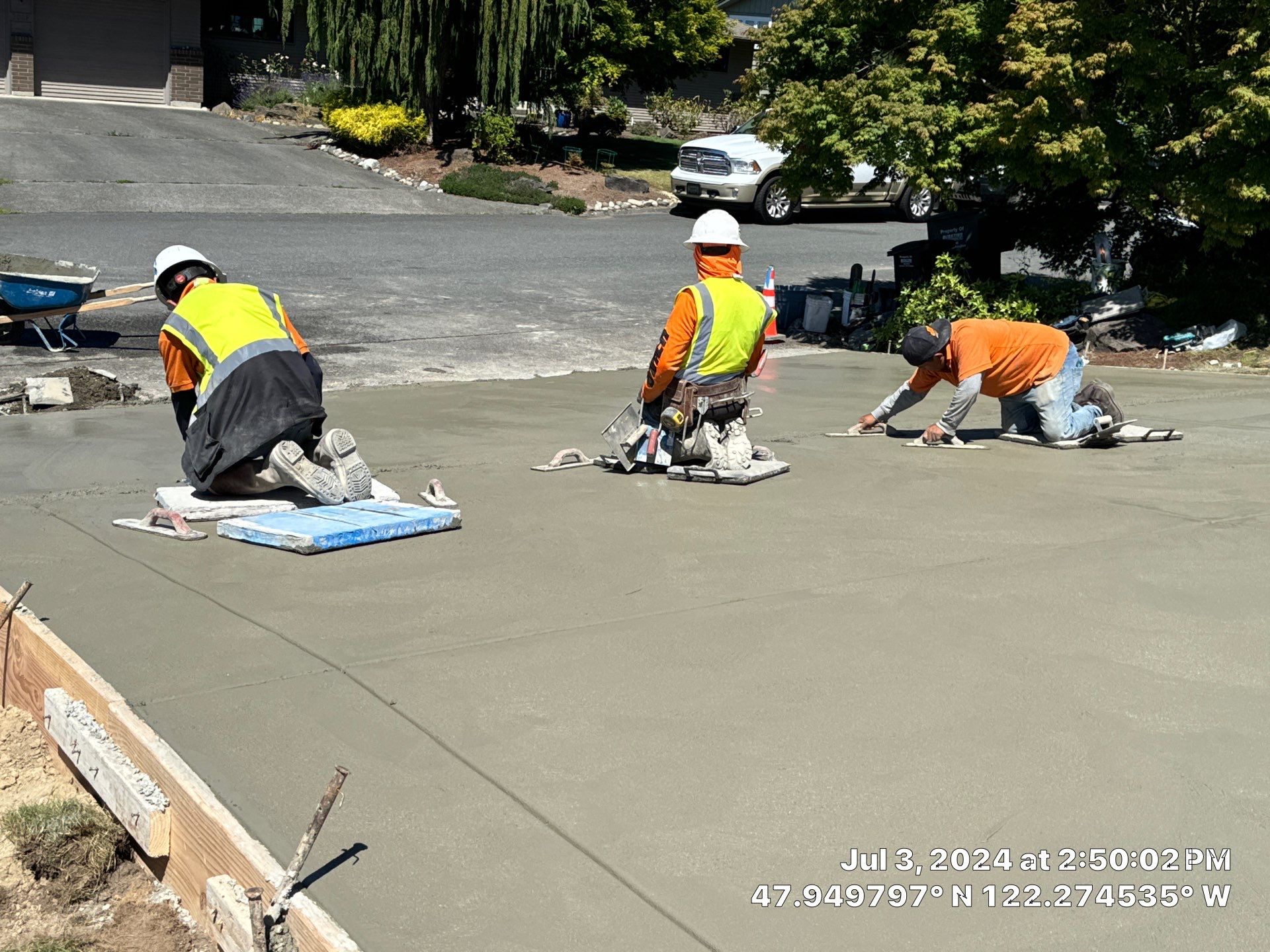 Jacob | Concrete Driveway  by Jireh Asphalt & Concrete Inc 