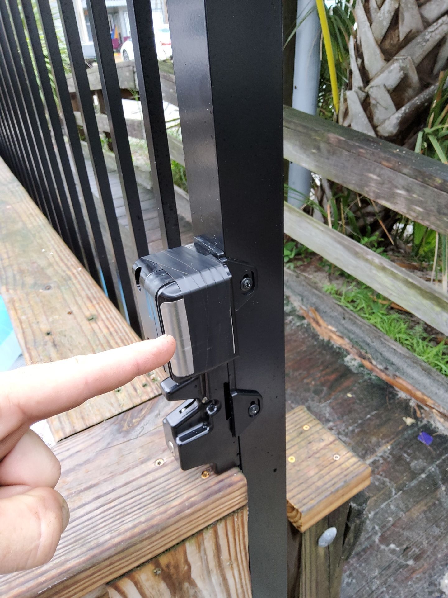 Locking Keypad by Hip Square Fence Inc.