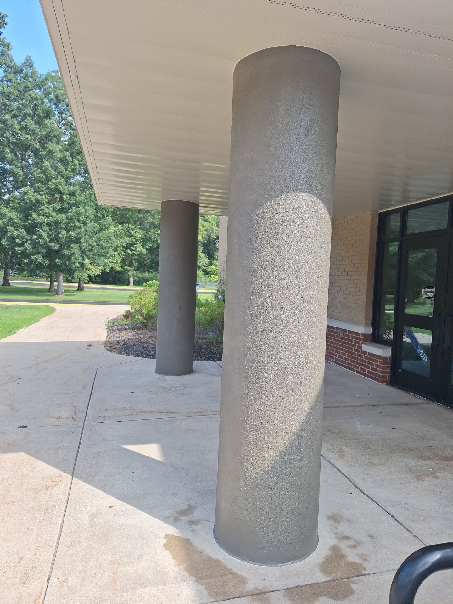 Interior Drywall Patching and repainting for Oakridge School district! by Gordon Painting