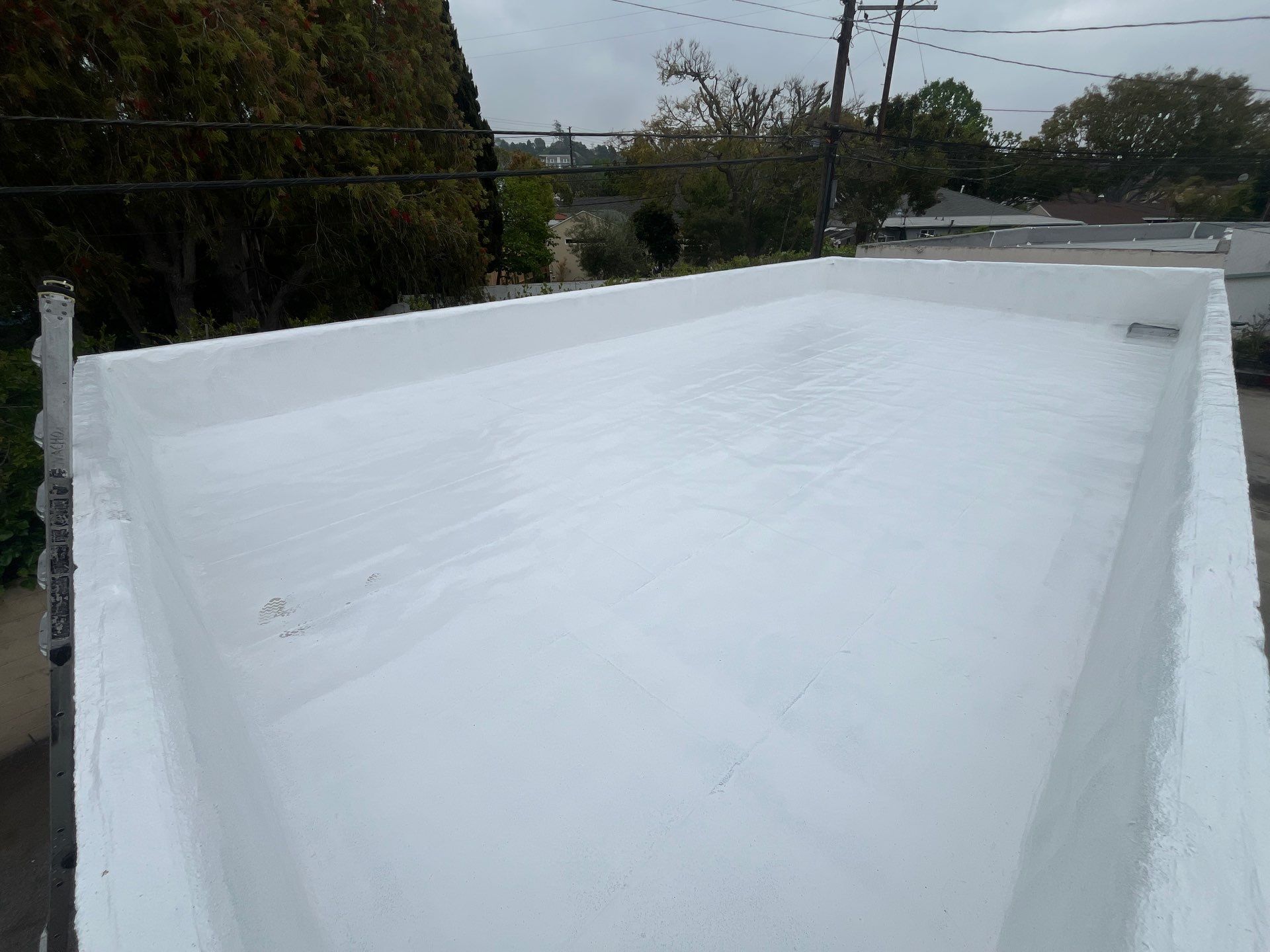 Commercial Silicone Roof System using American Standard Coatings Silicone-S by Hull Brothers Roofing