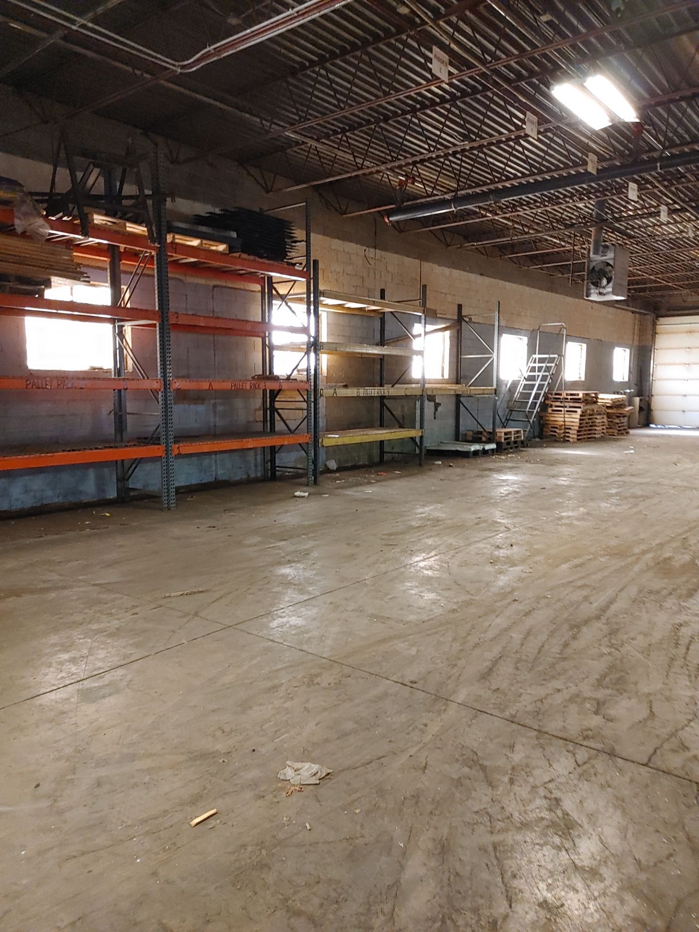 Existing Warehouse Interior Repaint by Blair Commercial Painting, LLC
