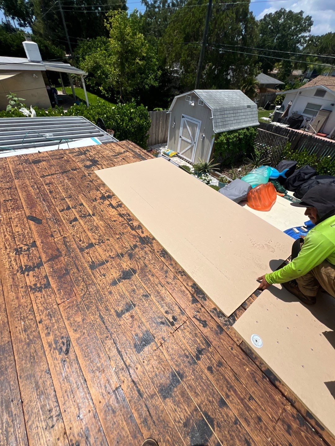 Project in St. Petersburg 33702 by Mitchell Roofing Company LLC 