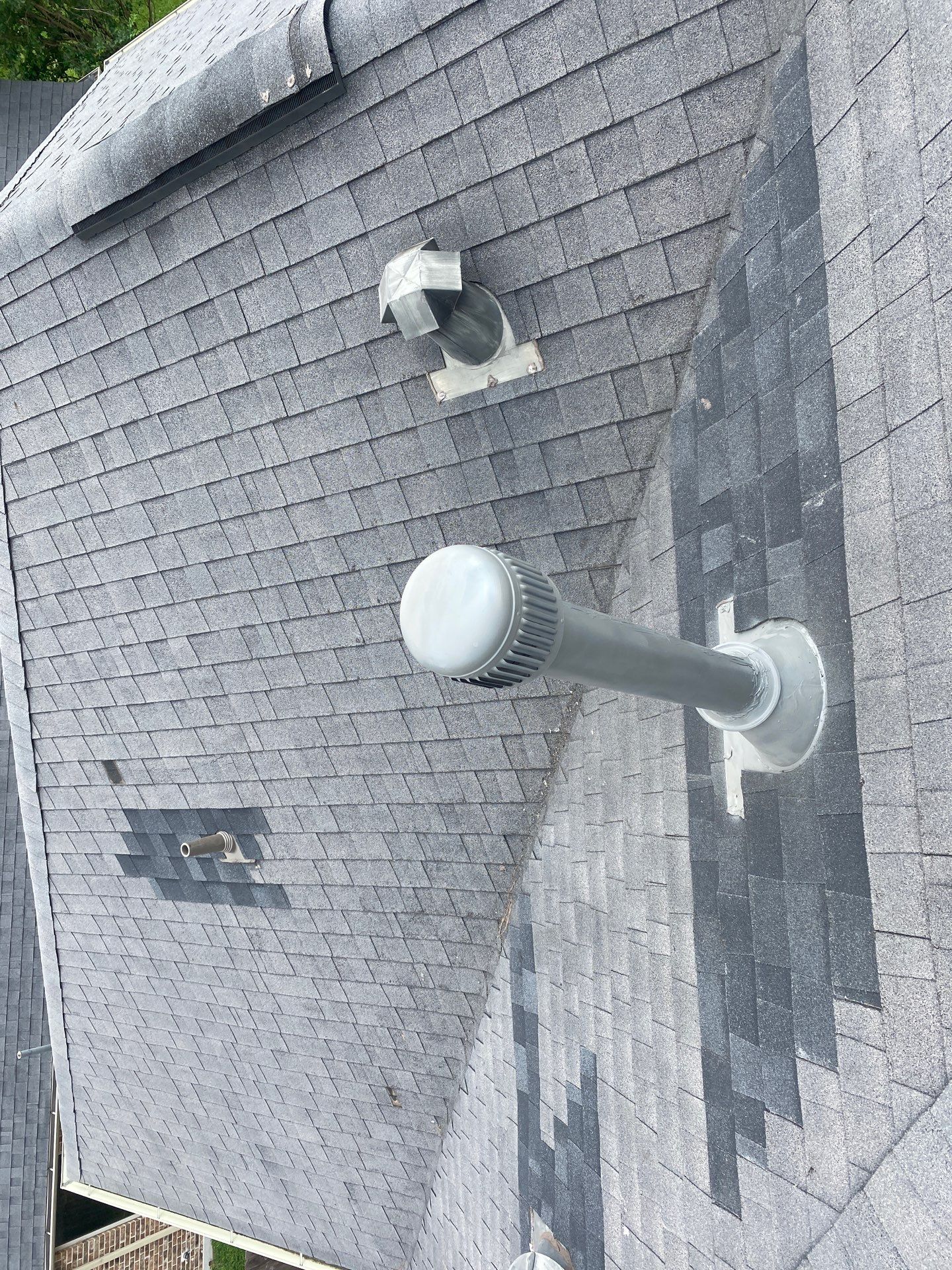 Hail Damage using Owen's Corning Duration (Lifetime) Shingles by Roof Repair Company