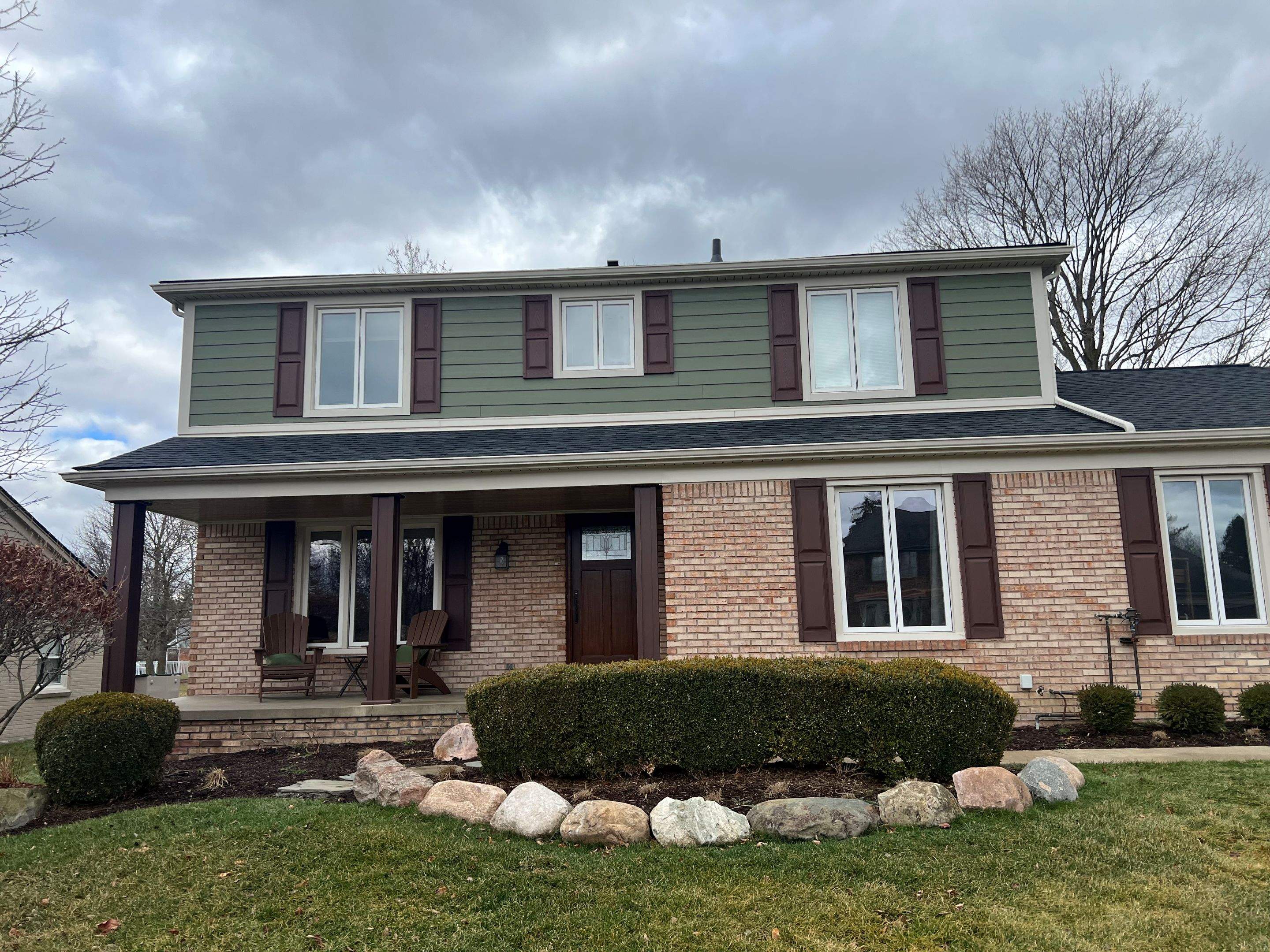 James Hardie Siding Installation & GAF Roof Replacement by Bloomfield Construction & Restoration