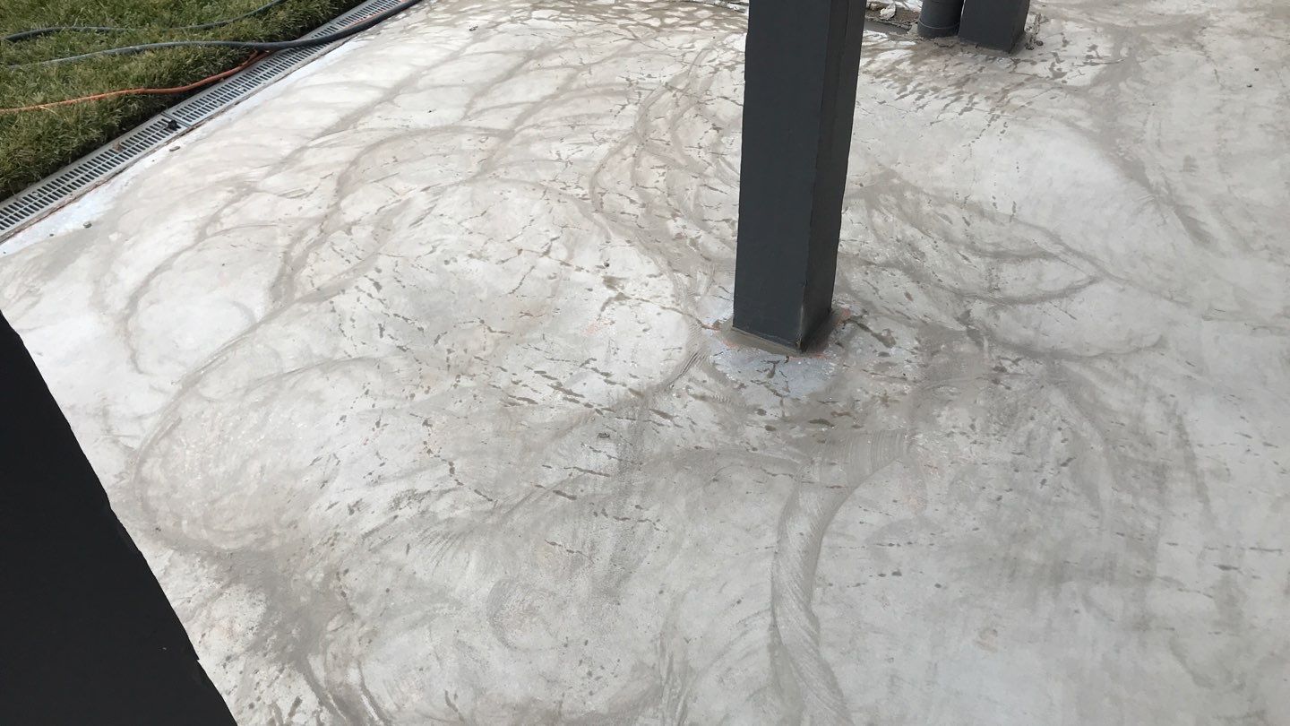 Patio using Domino  by Select Painting, Coatings & Garage Cabinets