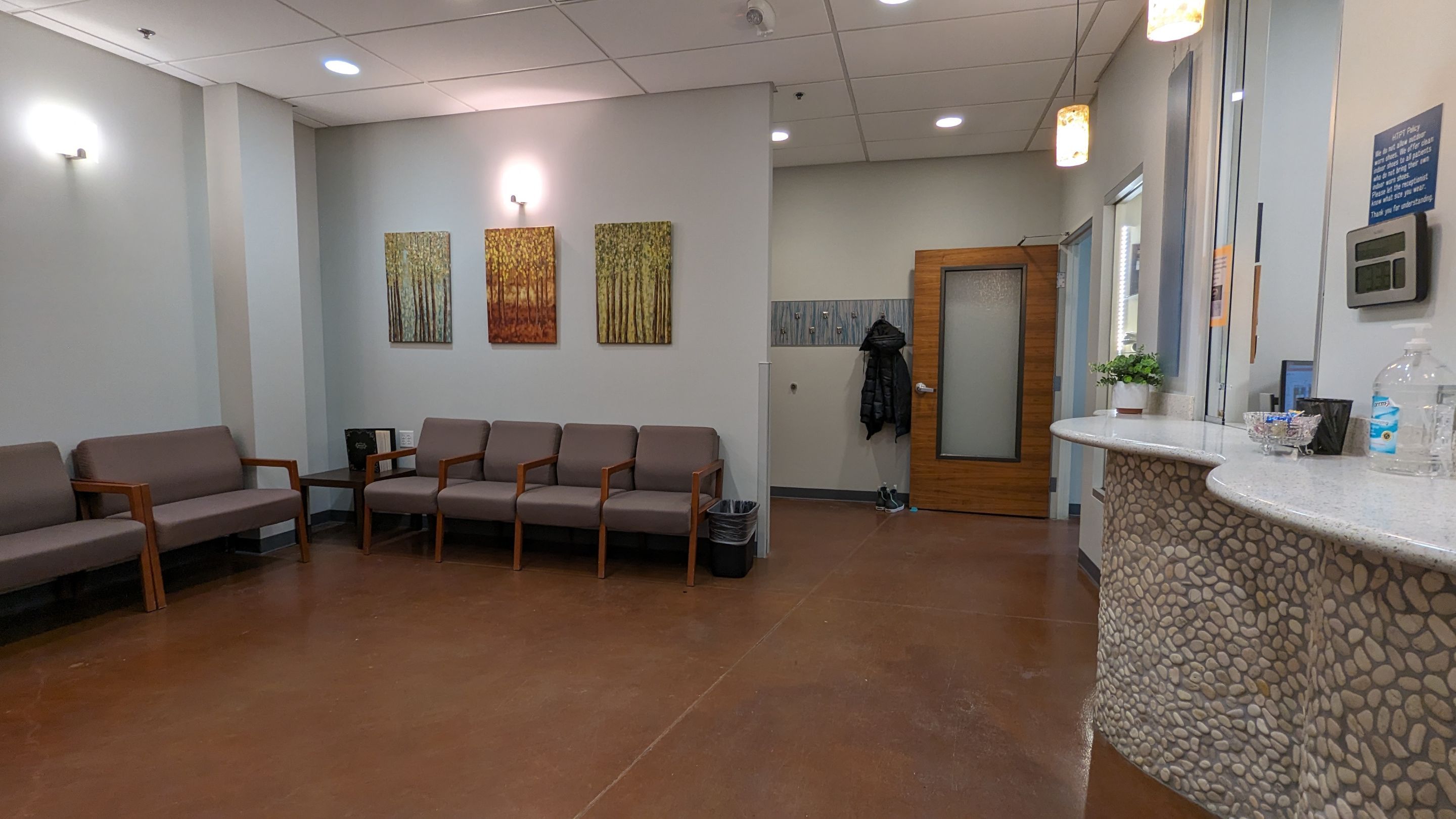 Physical Therapy Office Refresh by Midnight Sun Painting