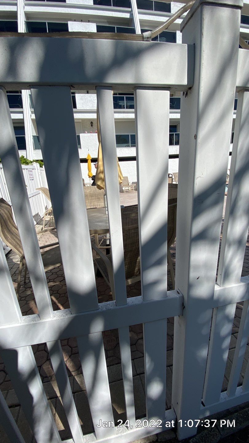 Sarasota, FL Custom Walk Gate by Asap fence and gates, LLC
