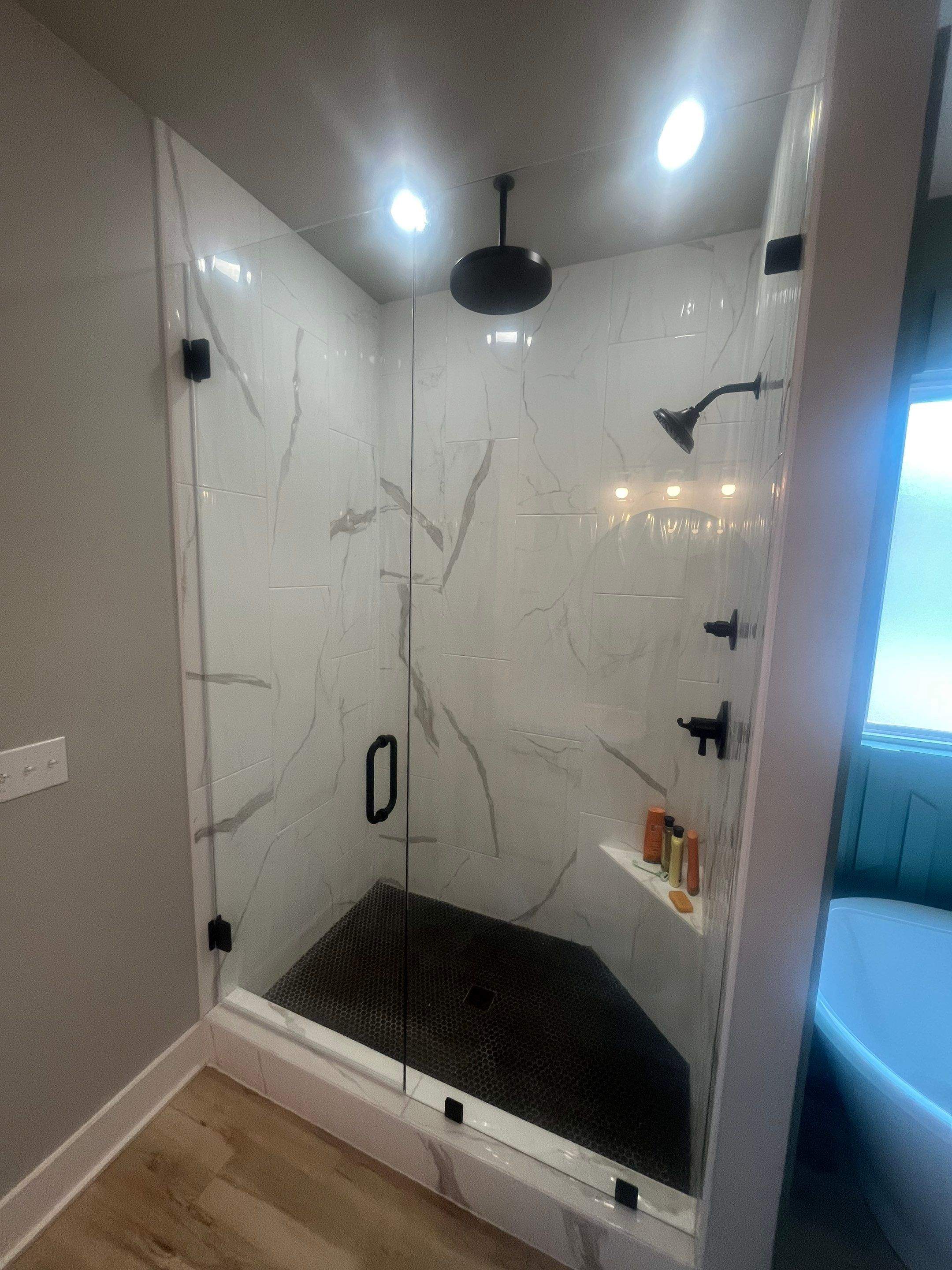 Shower Pictures by Custom Glass Service