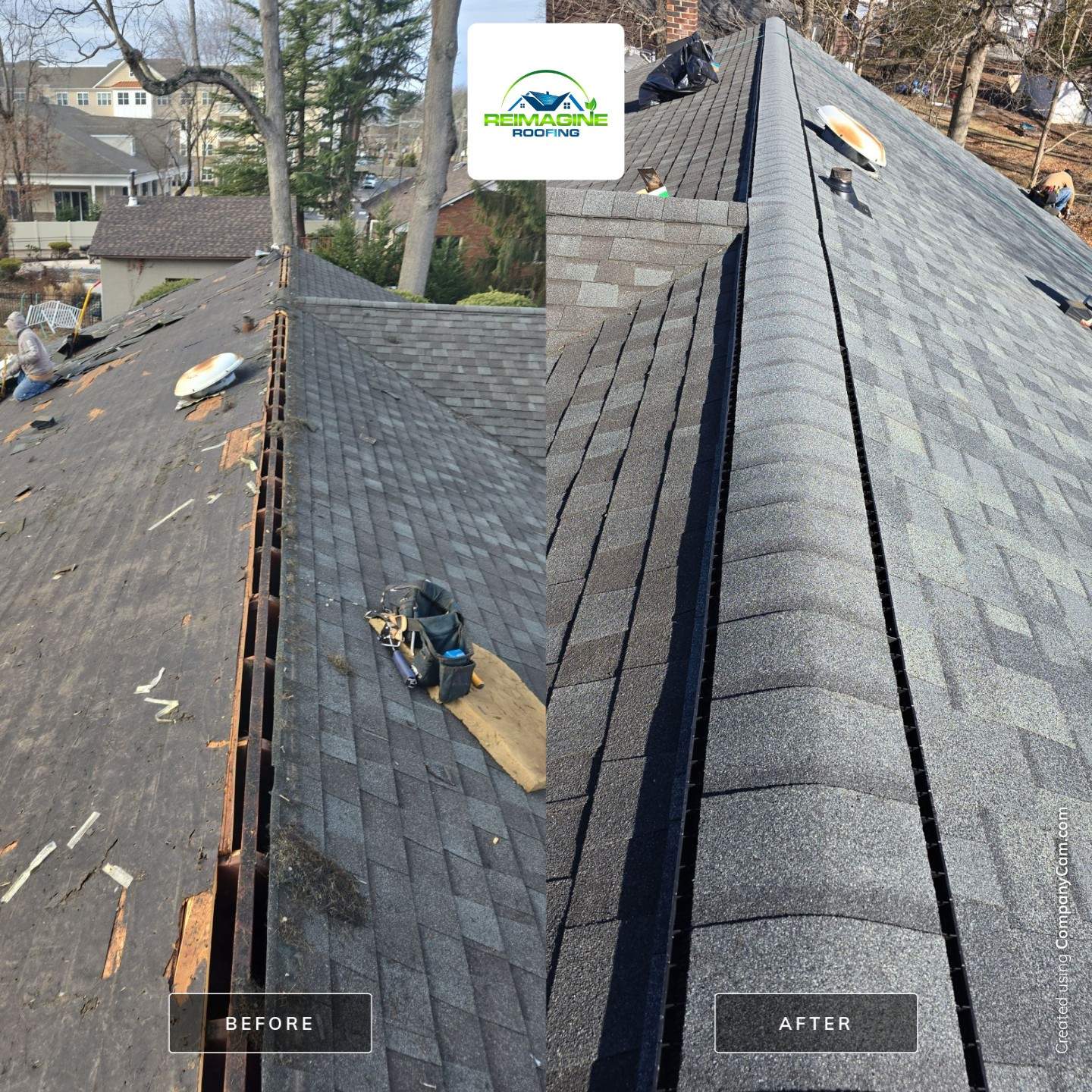 Pewter Gray Shingles by Reimagine Roofing