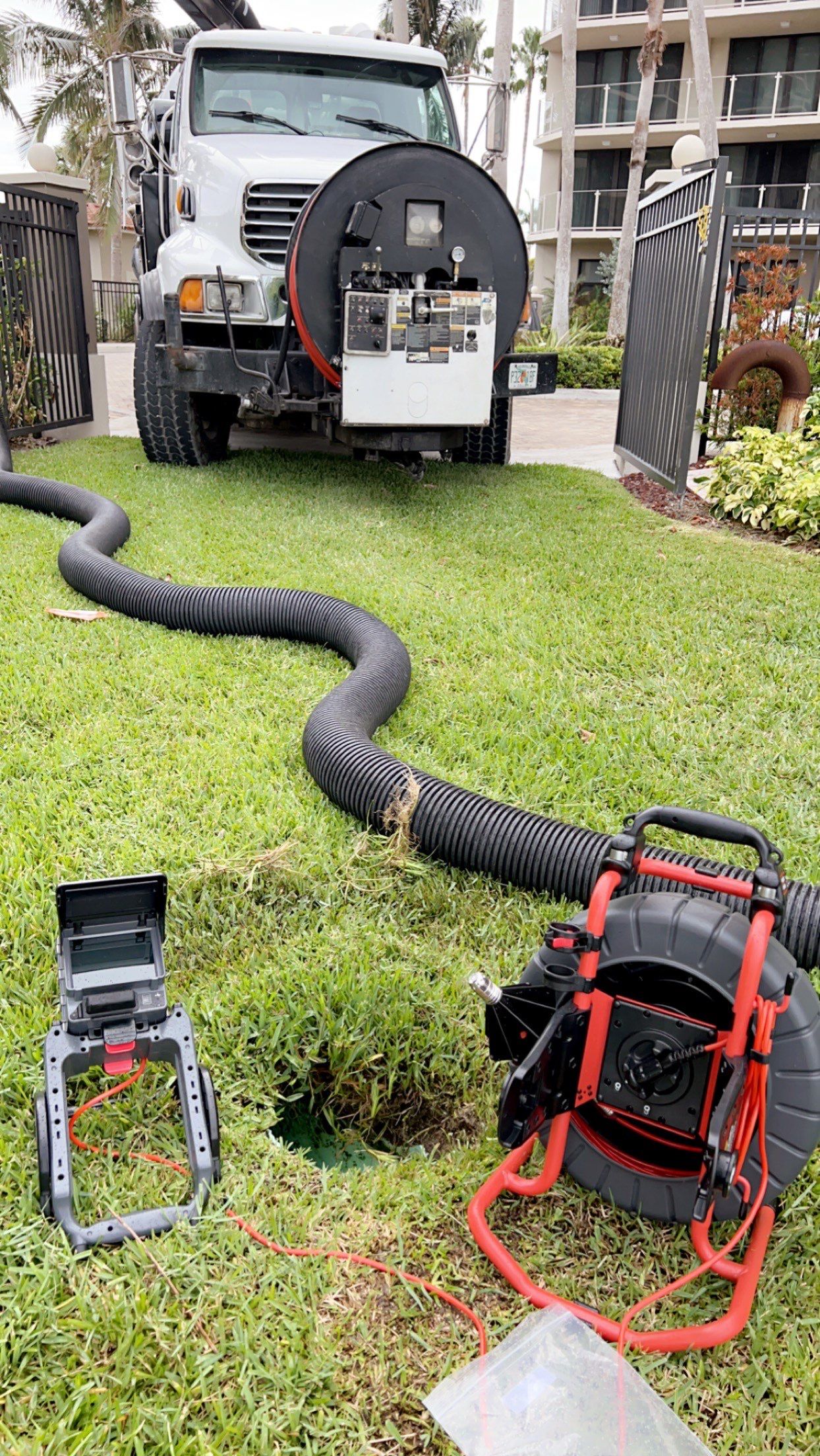 Condo Storm Water System Maintenance by APS Power & Water