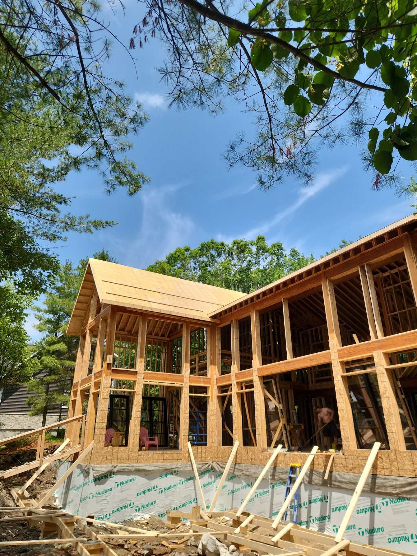Custom Home Roofing – Matte Black Standing Seam by Jay Carter Roofing & Sheet Metal