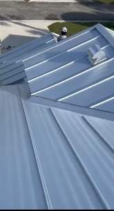 24ga 1" Nail-Strip Mill Finish by Total Roofing System The Metal Roof Experts