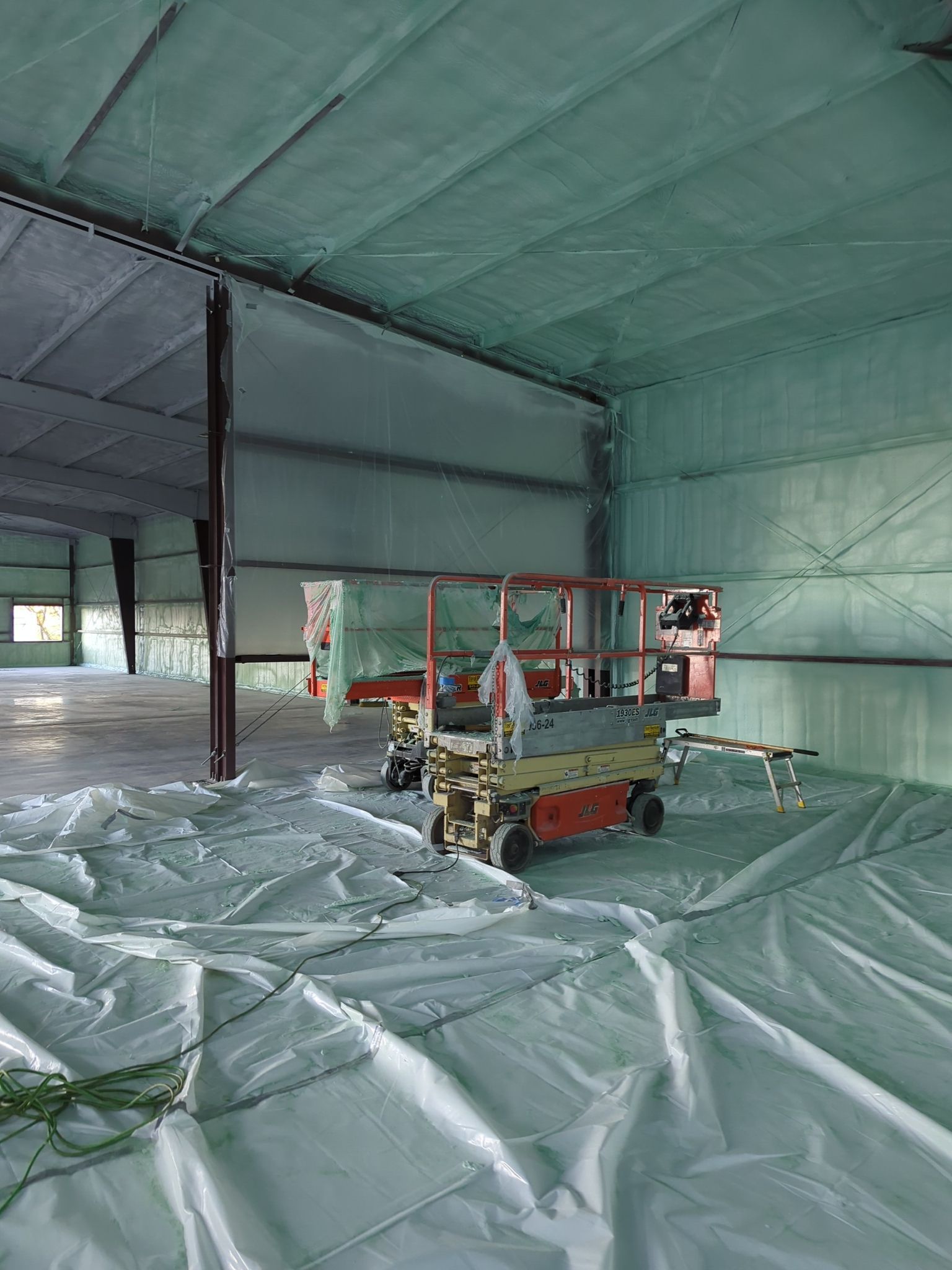 Commercial Building using Closed Cell Spray Foam by NYS Foam & Energy