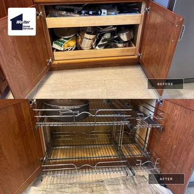 Cabinet Shelf Installation