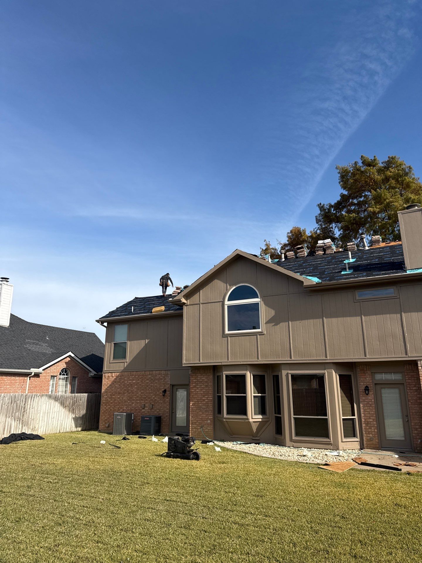 Project in Grand Prairie by Rhino Roofing and General Contracting, LLC