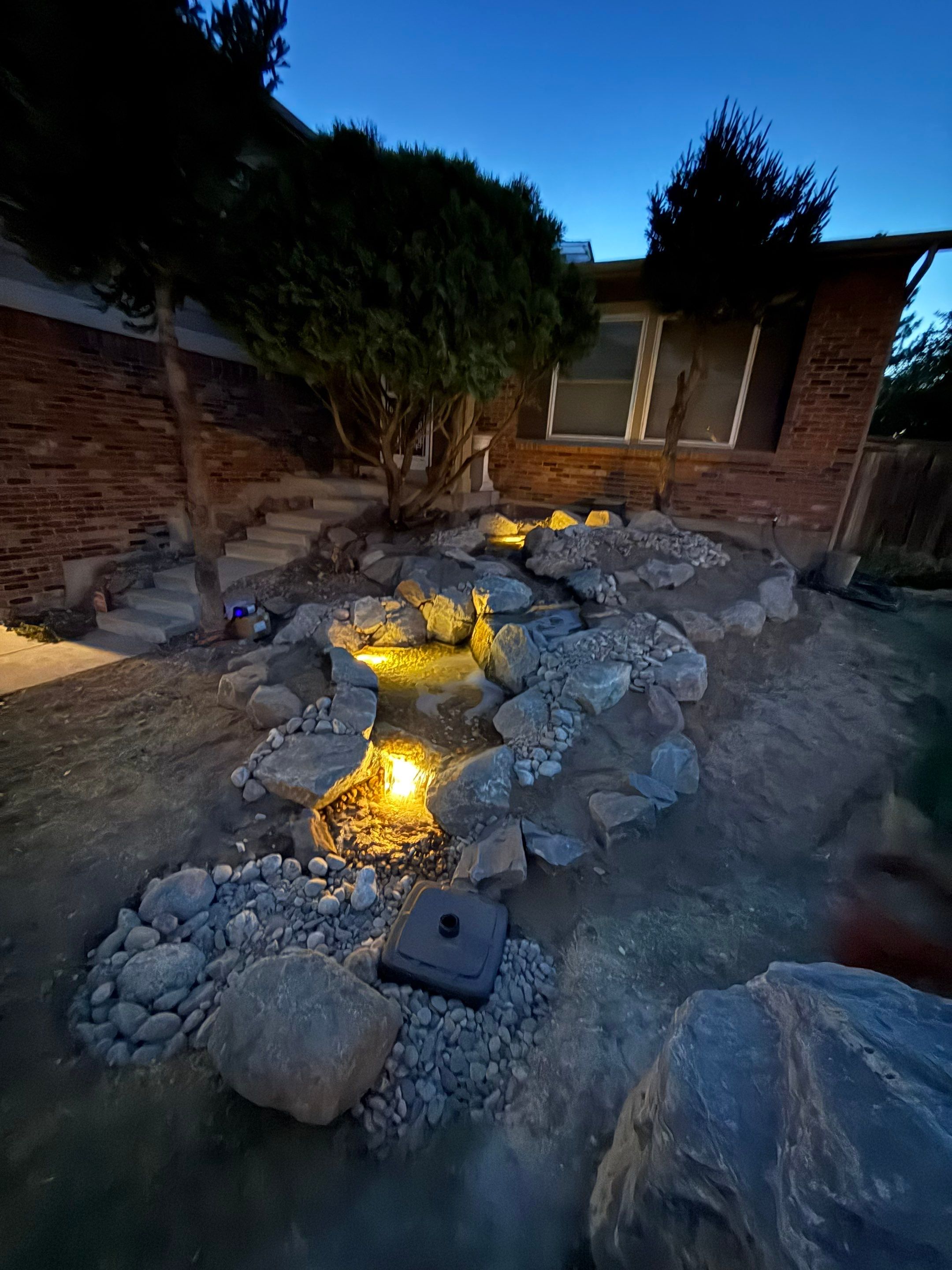 Pondless in Broomfield by JRM landscape & design