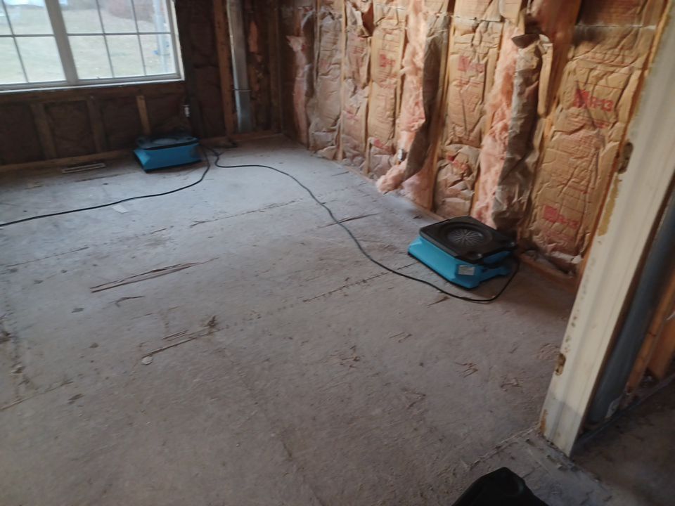 Project in Mt Morris Township by EzDry Water Mitigation & Property Restoration