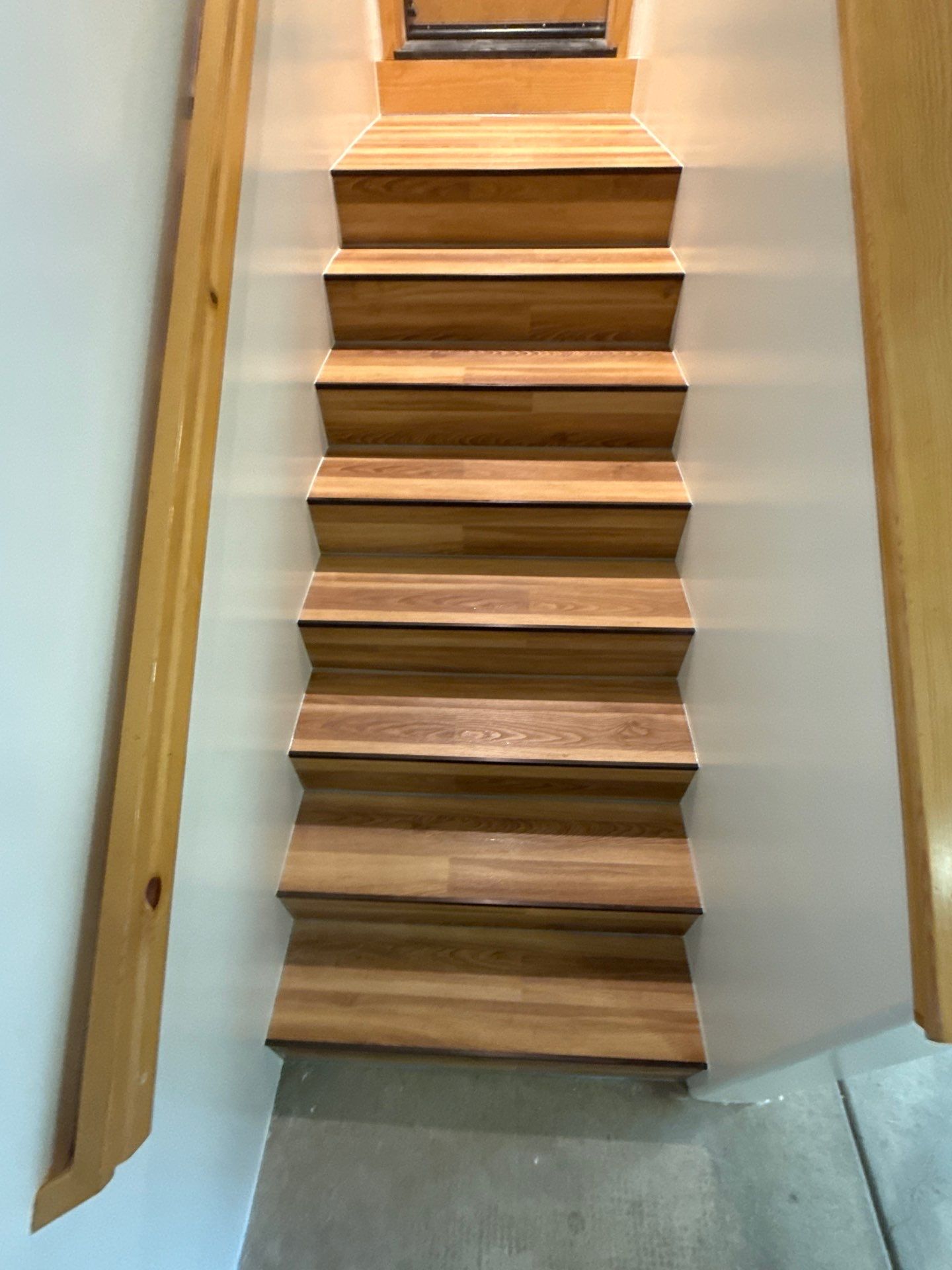 Garage Stairs by The Tahoe Tradesman