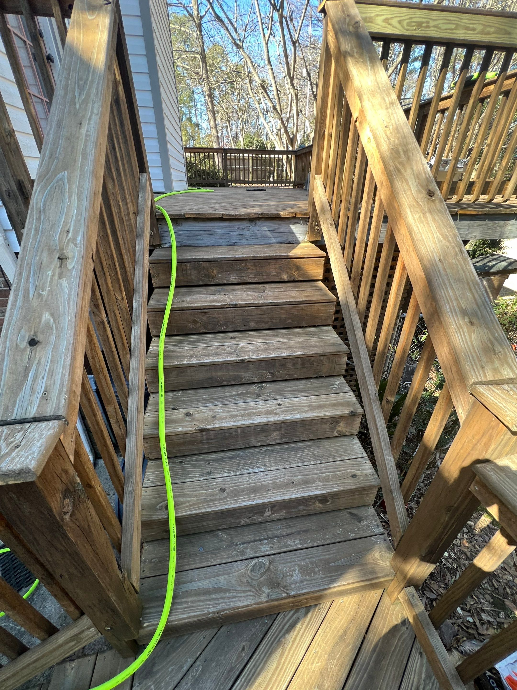 Coated Deck using Wood Sealant by DuraSeal