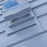 24ga 1.5" Mechanical Seam Charcoal Gray by Total Roofing System The Metal Roof Experts