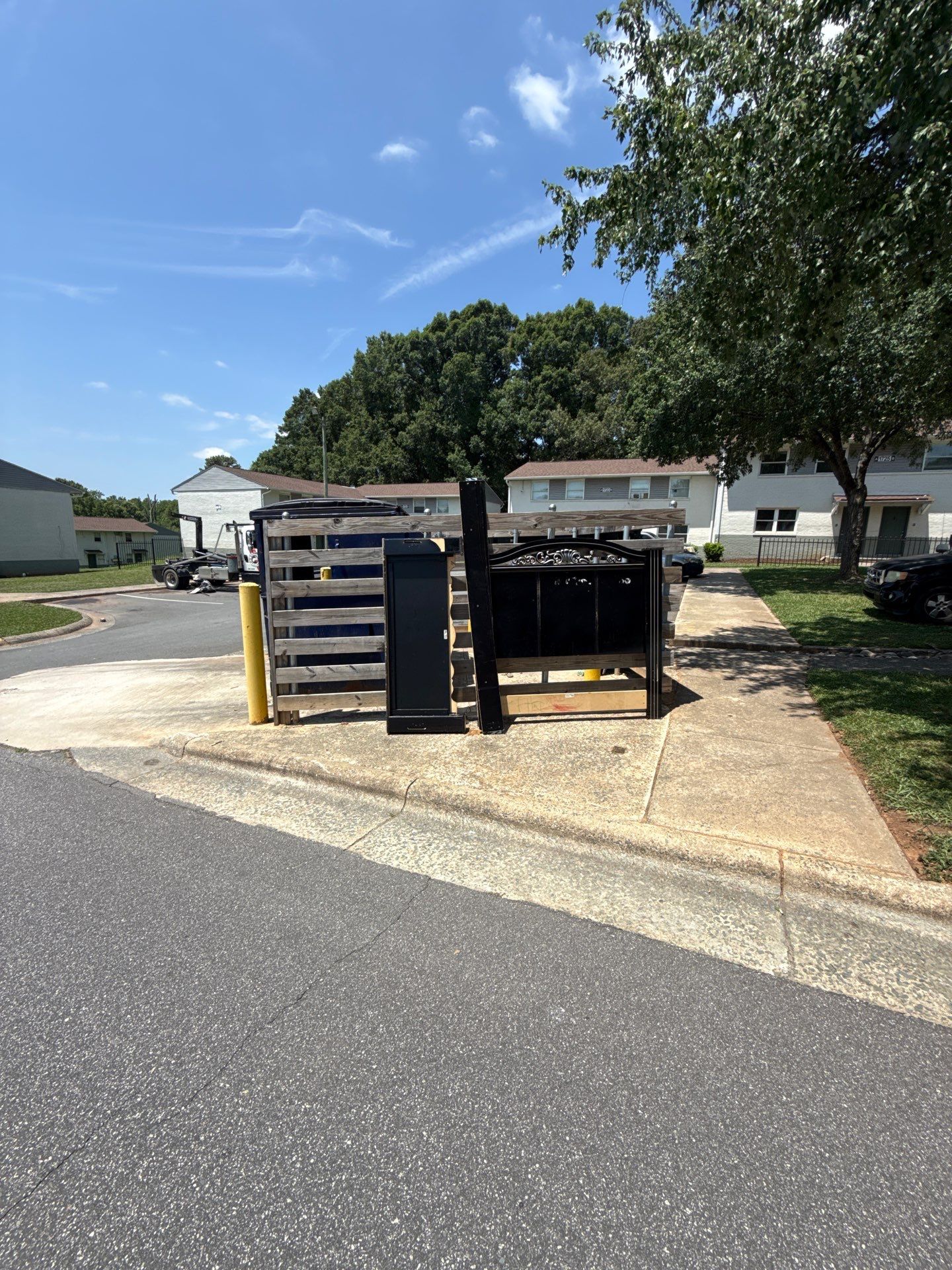 Monthly Apartment Clean Up by Badger Hauling