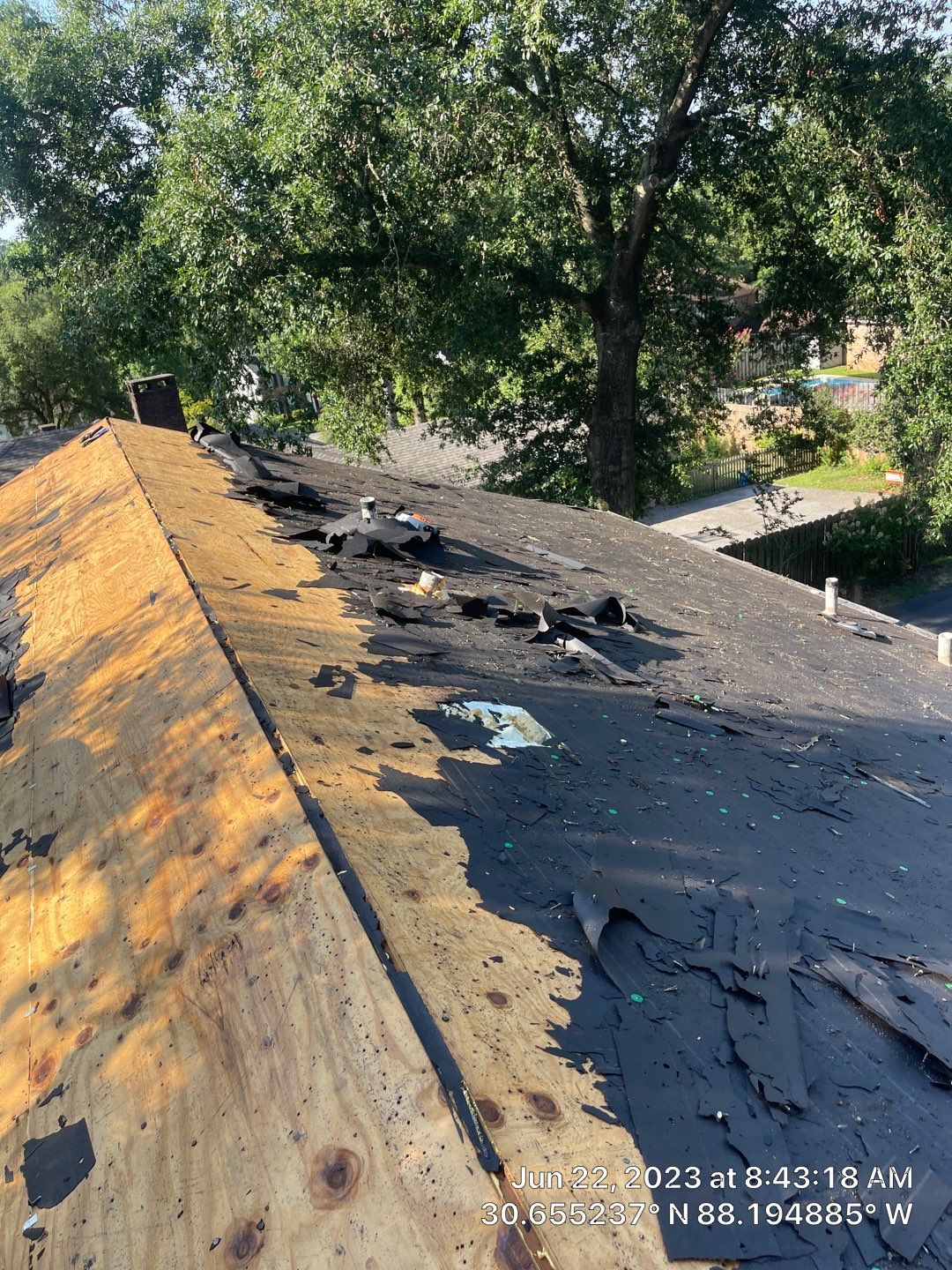 Residential Roofing Installation using Roof Replacement by American Roofing & Construction LLC