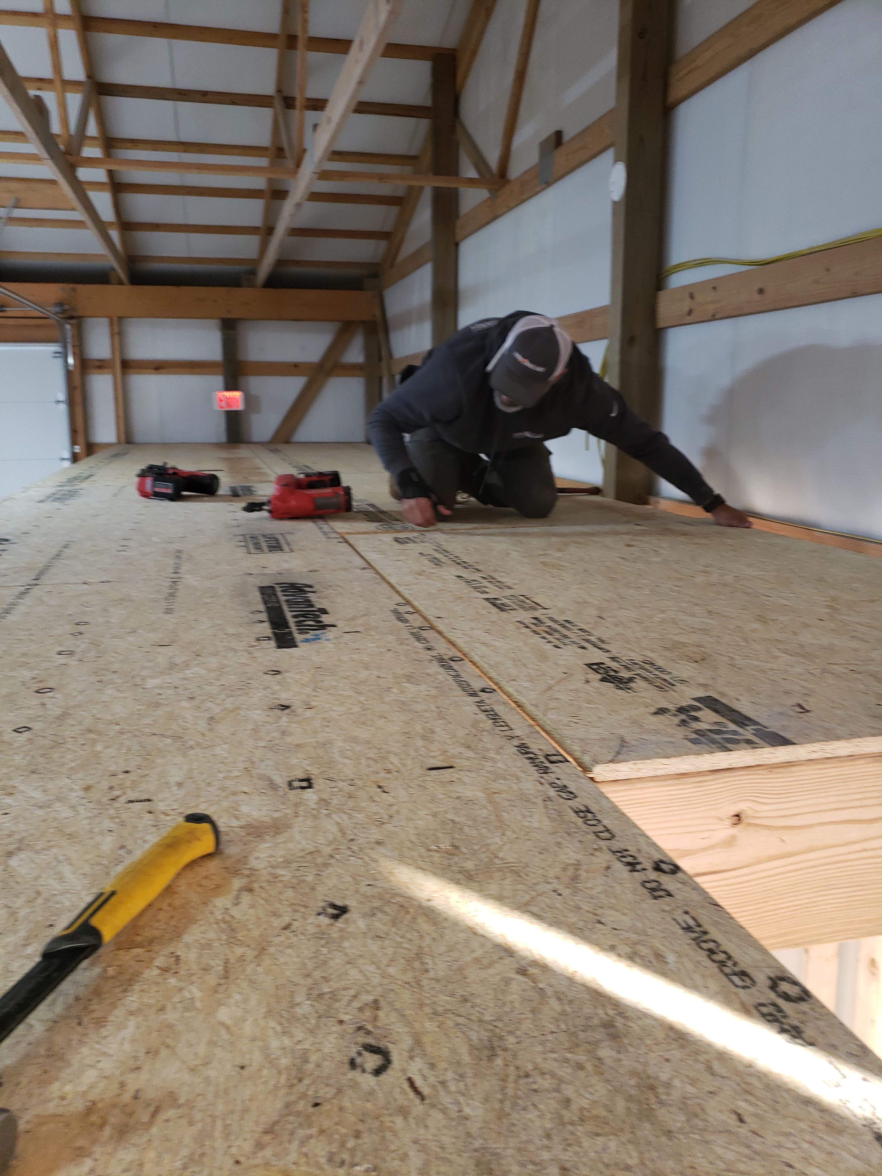 Warehouse Office & Storage Build by A Step Above Handy LLC 