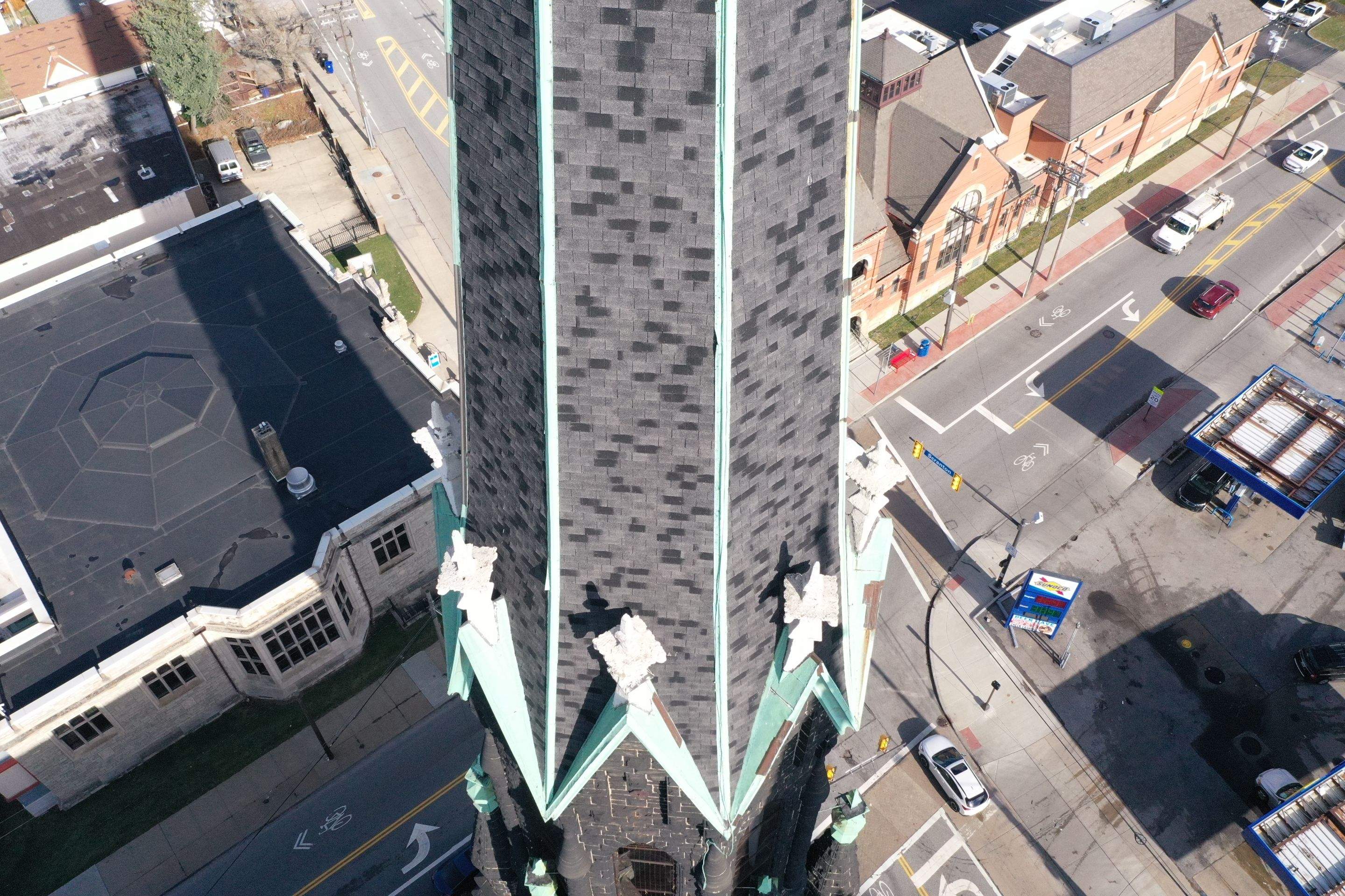 Drone Inspection by Absolute Roofing and Construction
