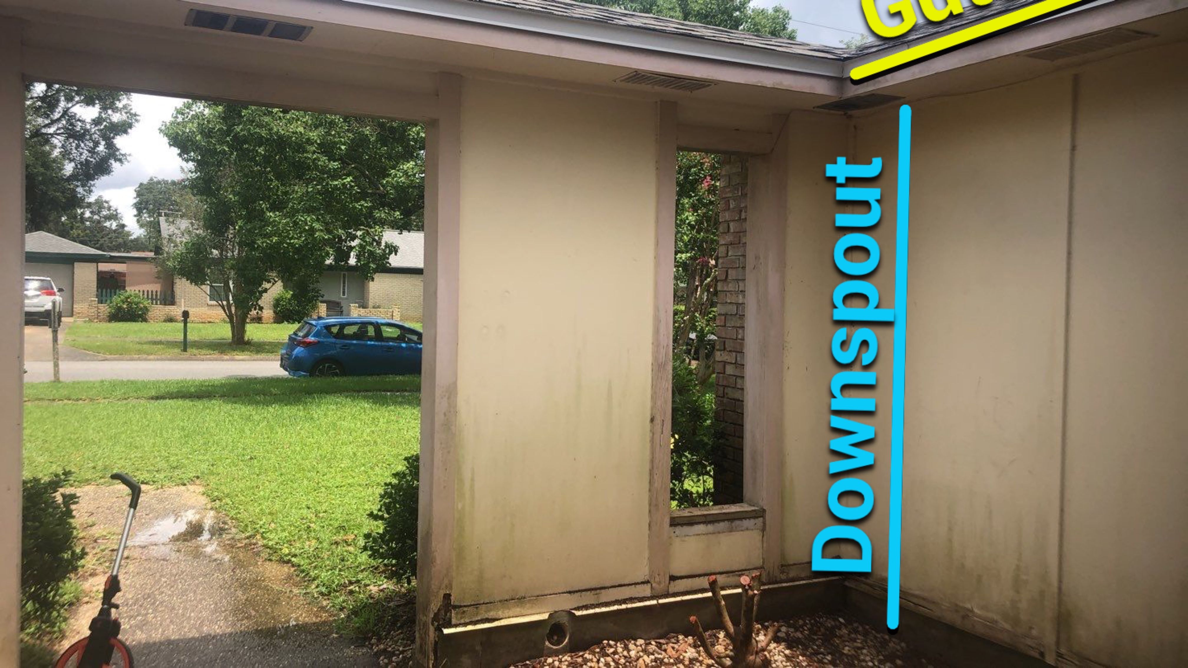 Gutter Installation using K-Style Seamless Gutters by Gutter Professors