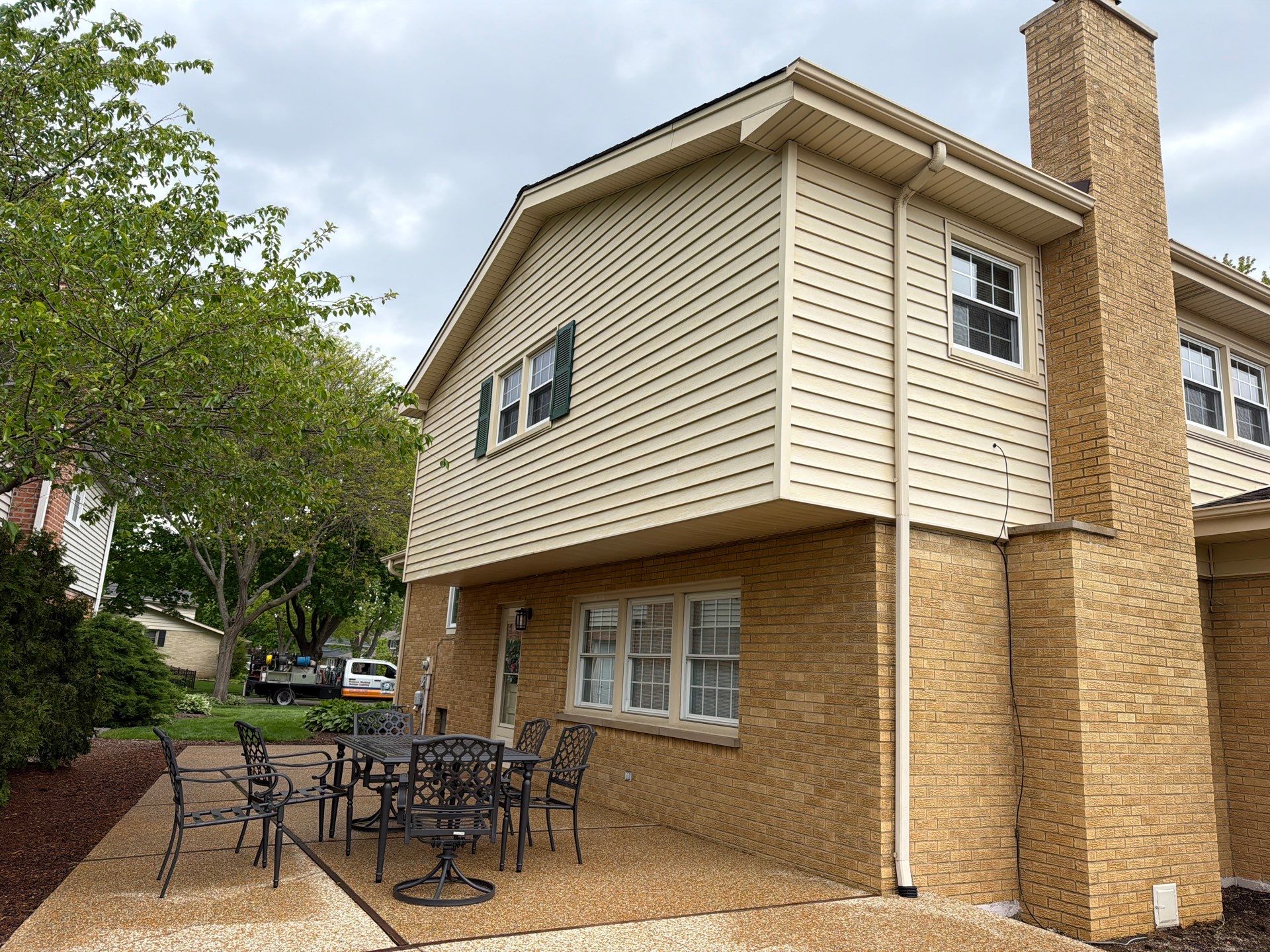 Exterior House Soft Washing by Northern Power Washing LLC.