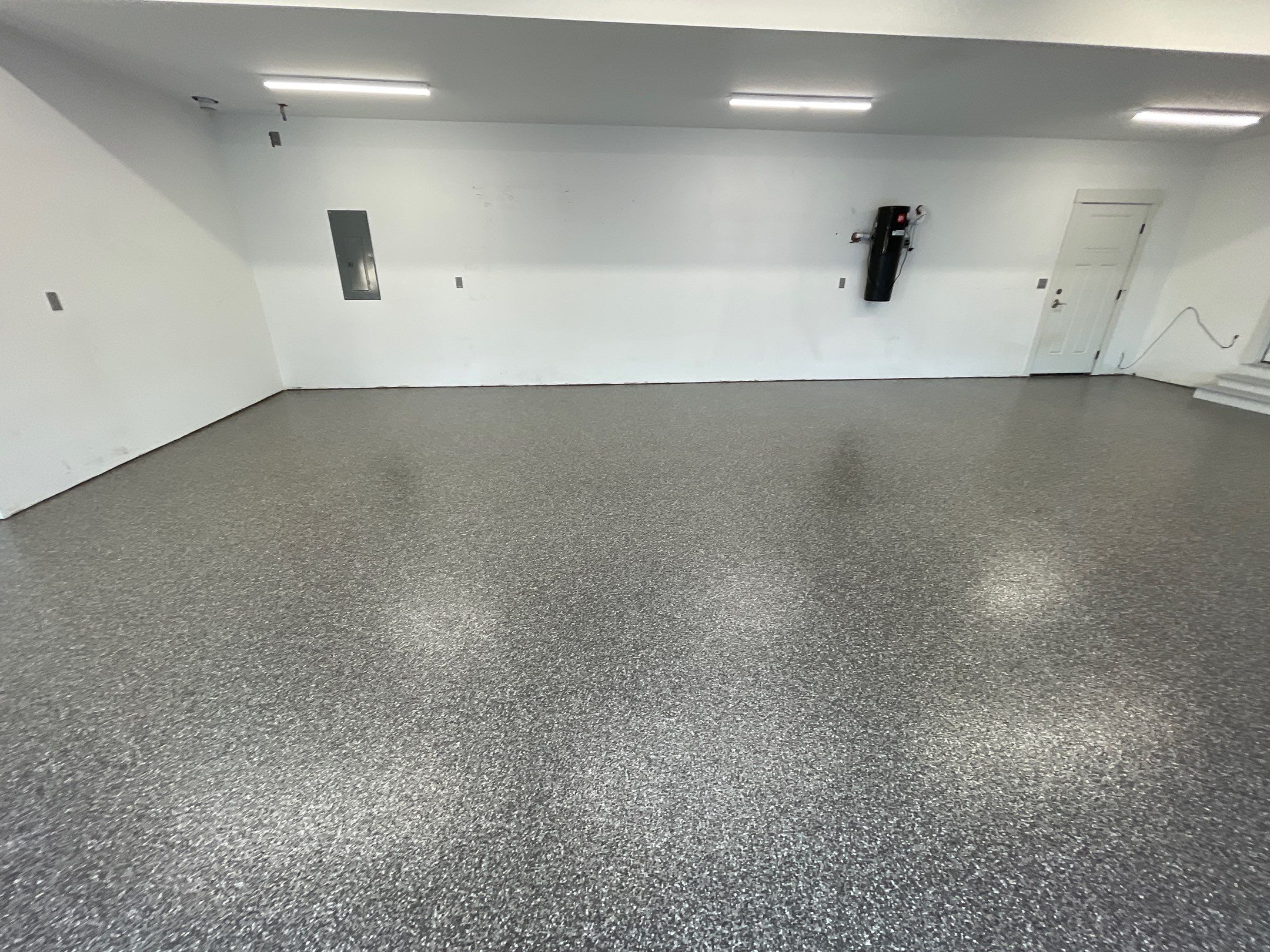 Garage Transformation using Silver Creek by Croc Coatings, LLC