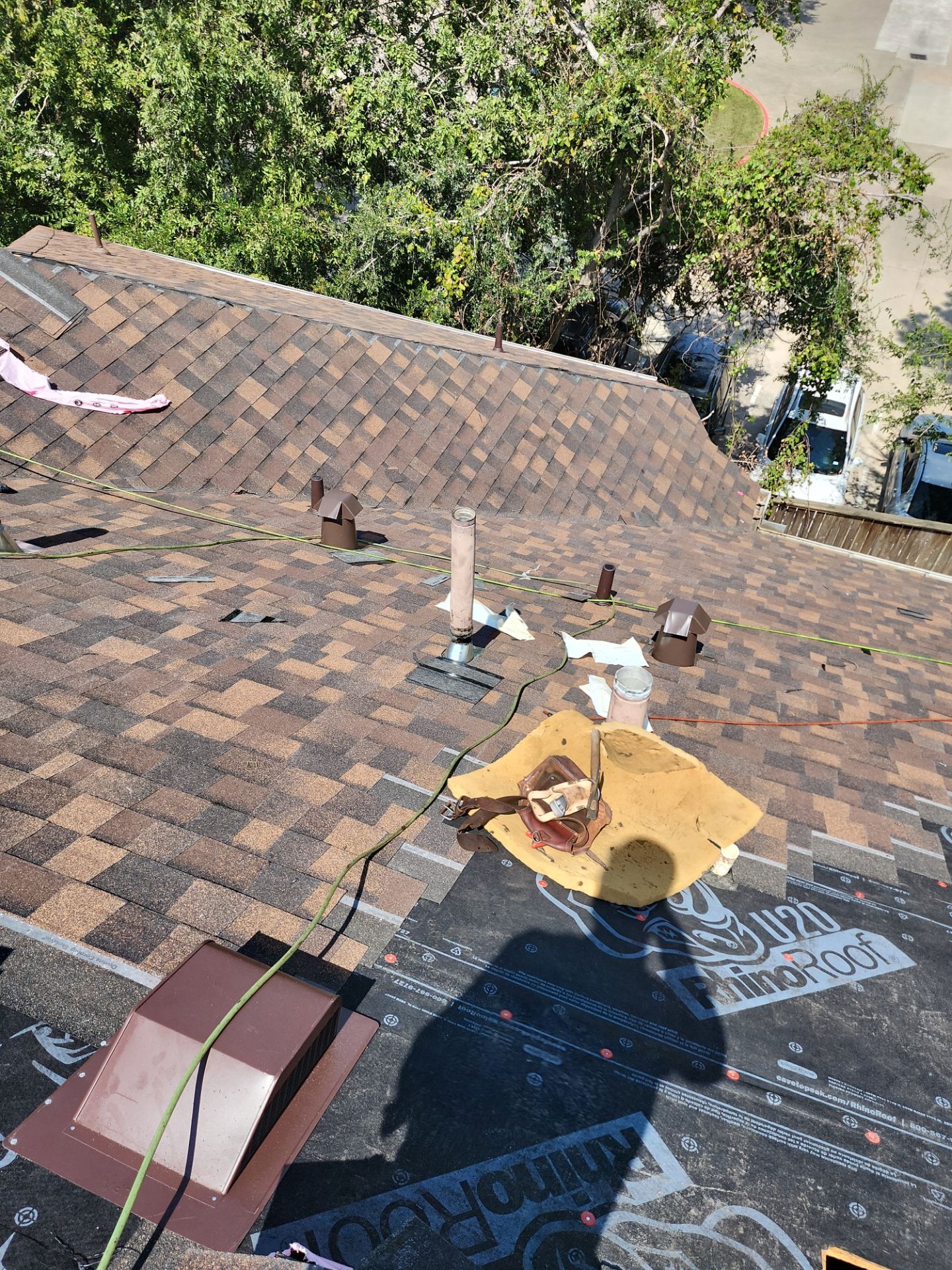Residential Roofing Installation using Owen's Corning Duration (Lifetime) Shingles by Roof Repair Company