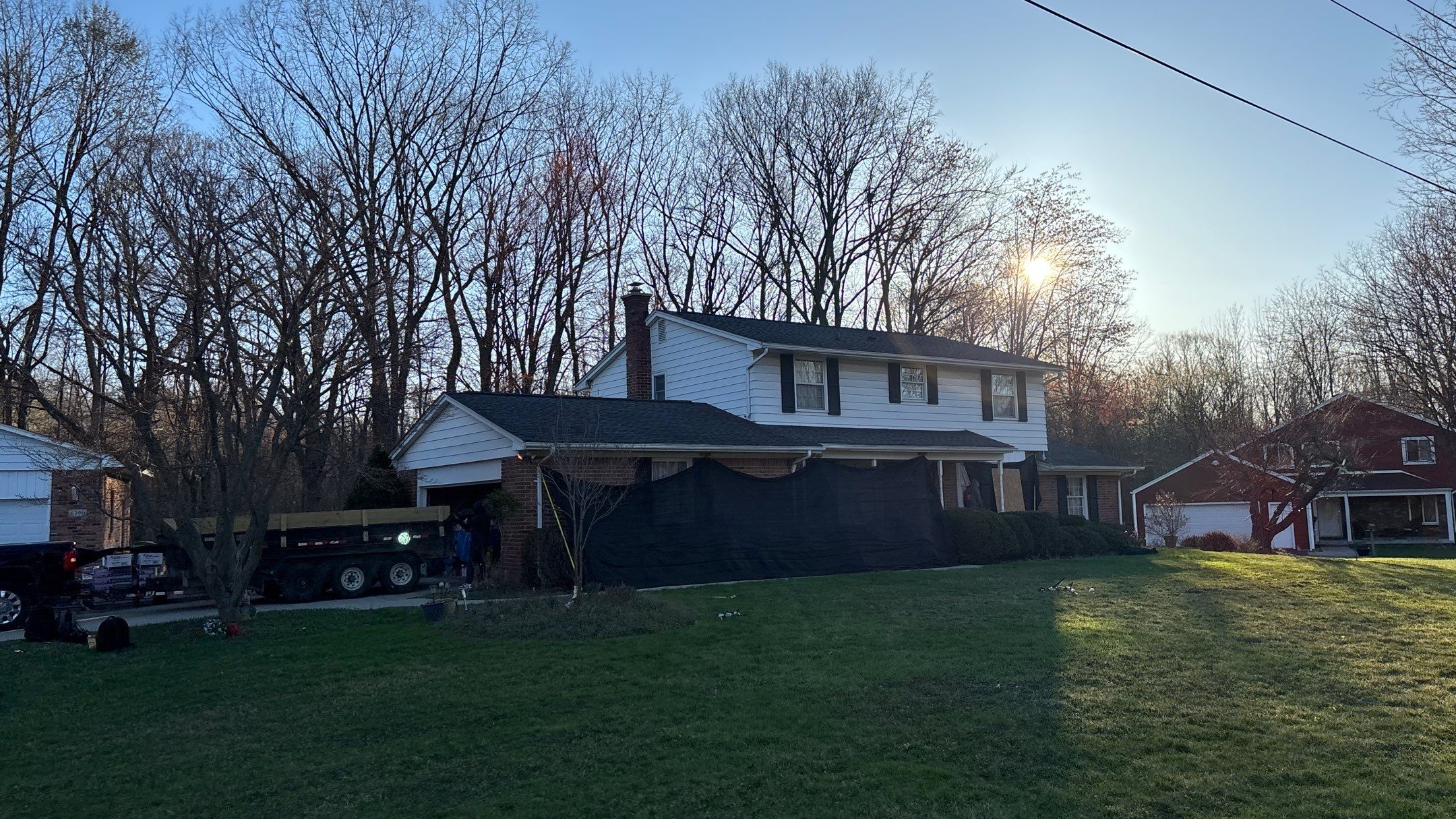 Roof Replacement using Owens Corning Onyx Black by 180 Contractors