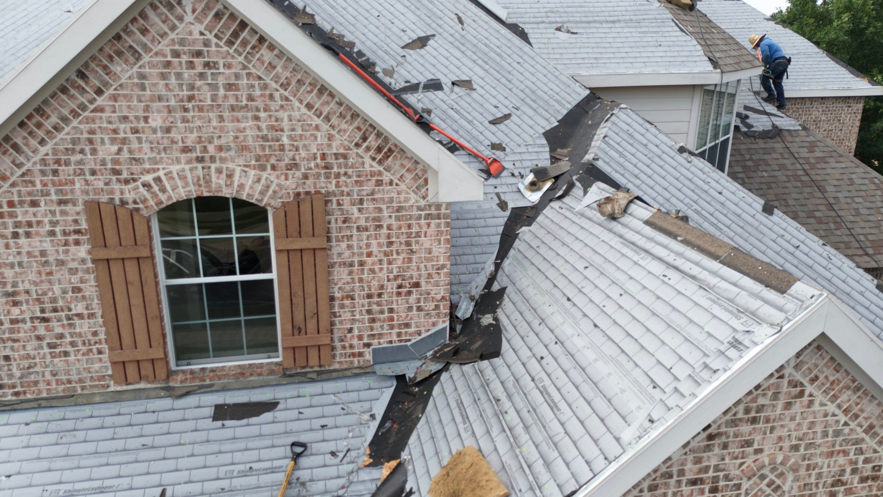 Residential Roofing Installation using IKO Nordic Class 4 by Becker Roofing and Exteriors