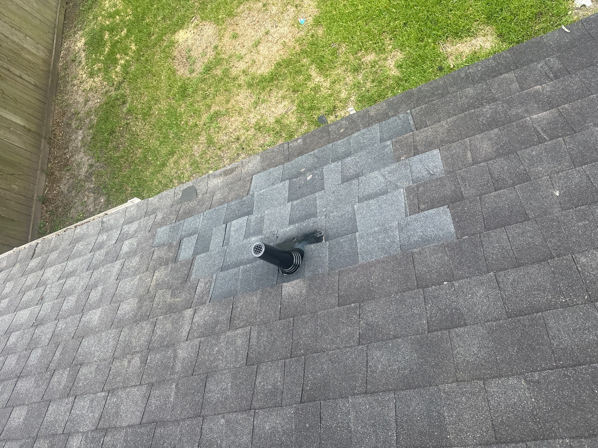 Hail Damage using Owen's Corning Duration (Lifetime) Shingles by Roof Repair Company