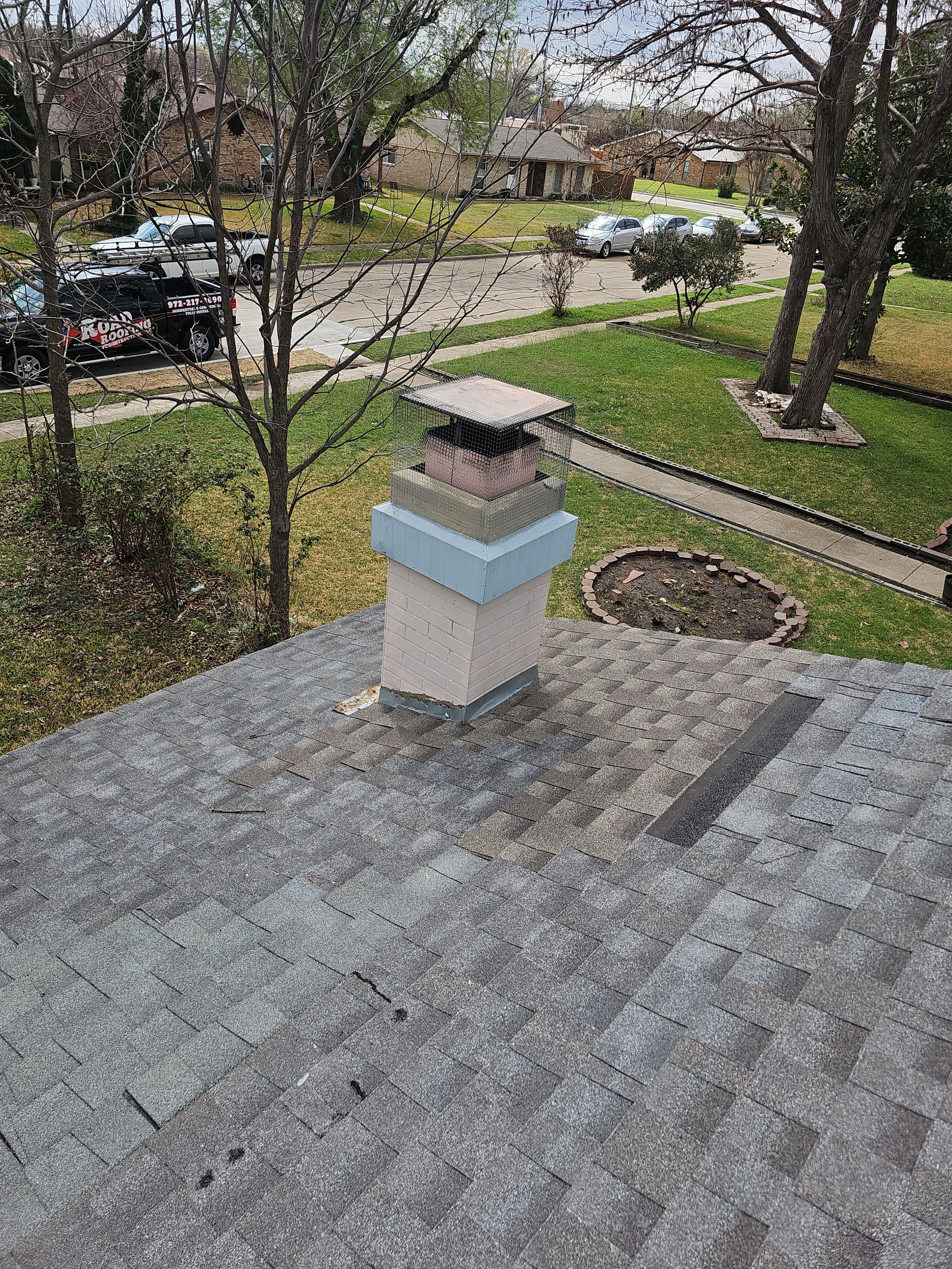 Full Roof Replacement & Flat Roof System in Garland by road roofing llc