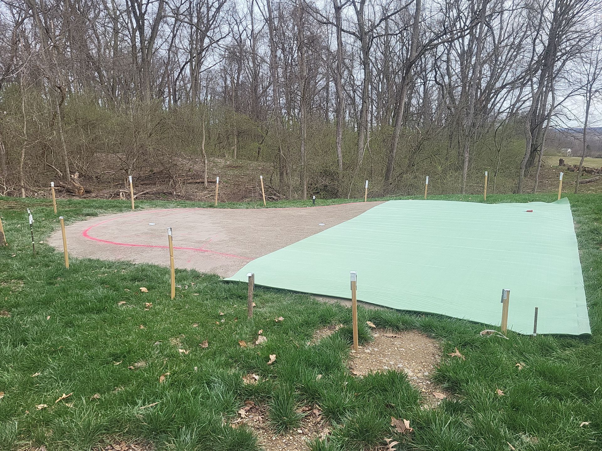 Residential Putting Green Installation in Enon, OH by Southwest Greens Midwest