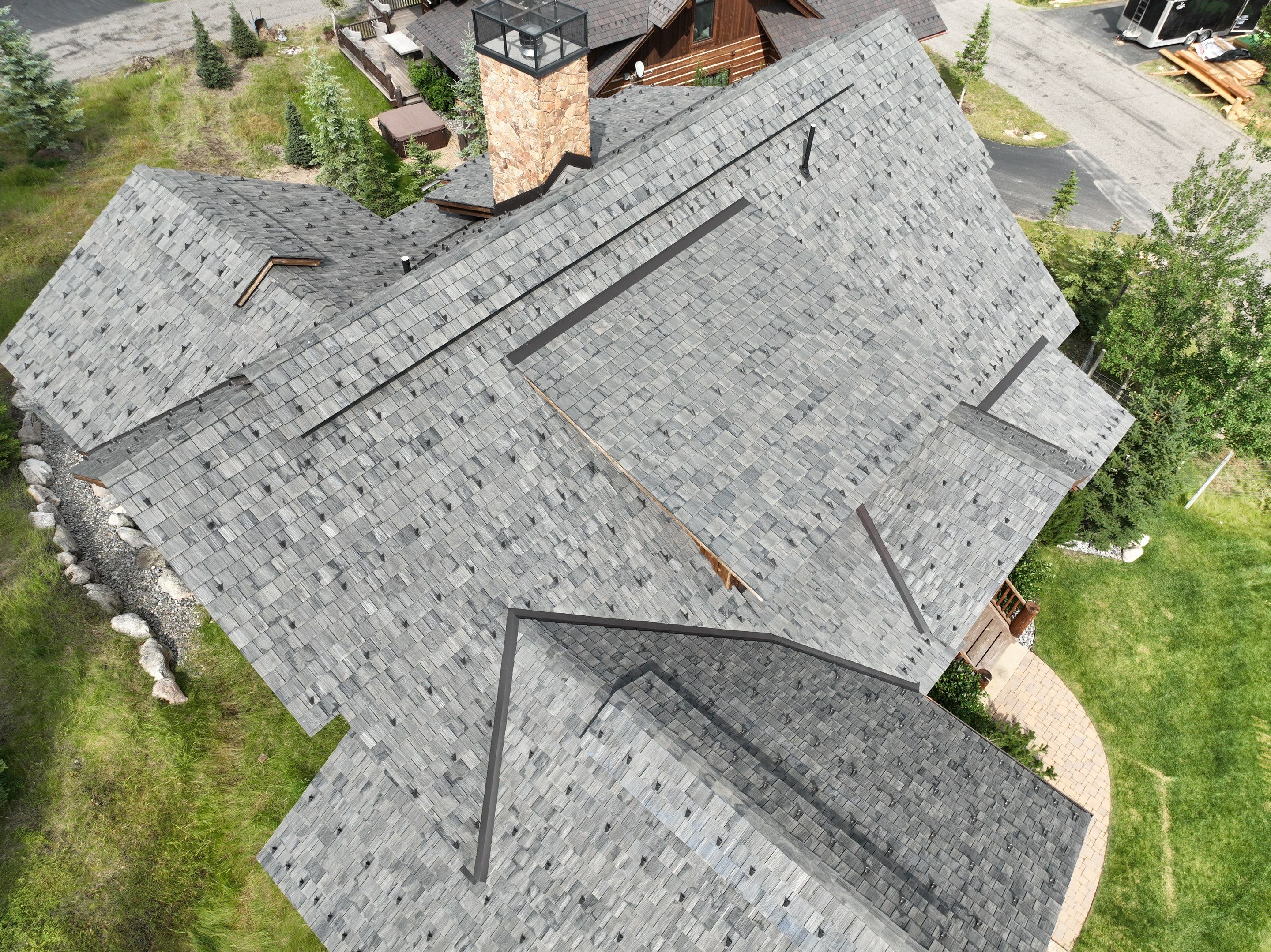 Brava Shake - Canyon Gray  by Montana Roofing Solutions
