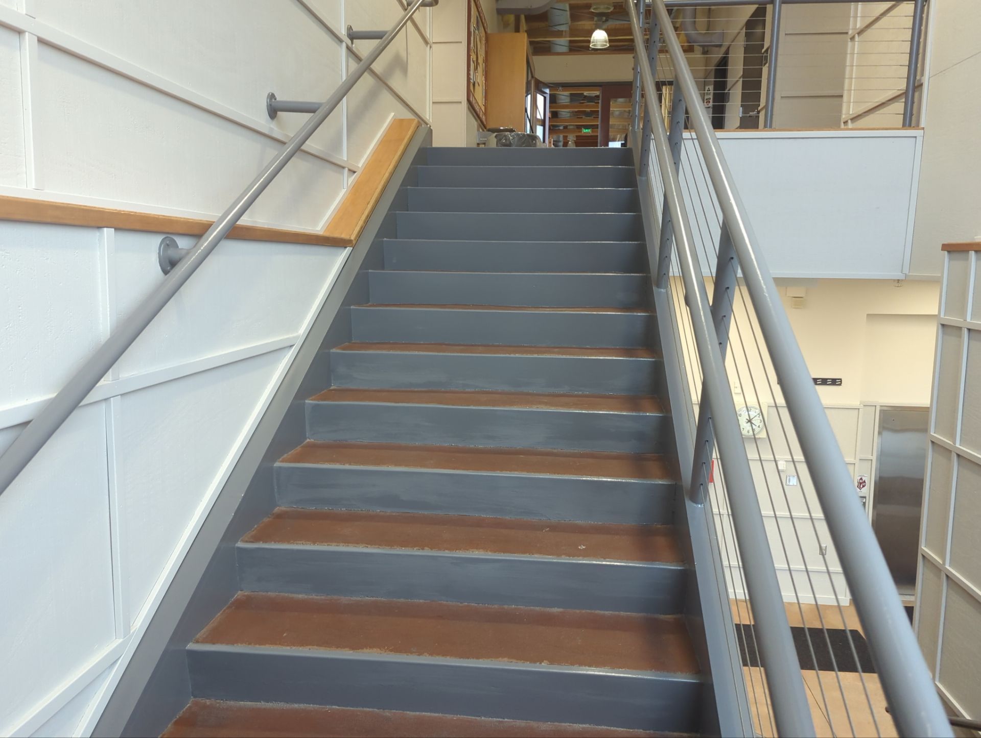 Birch Hill Stairwell Repaint! by Midnight Sun Painting