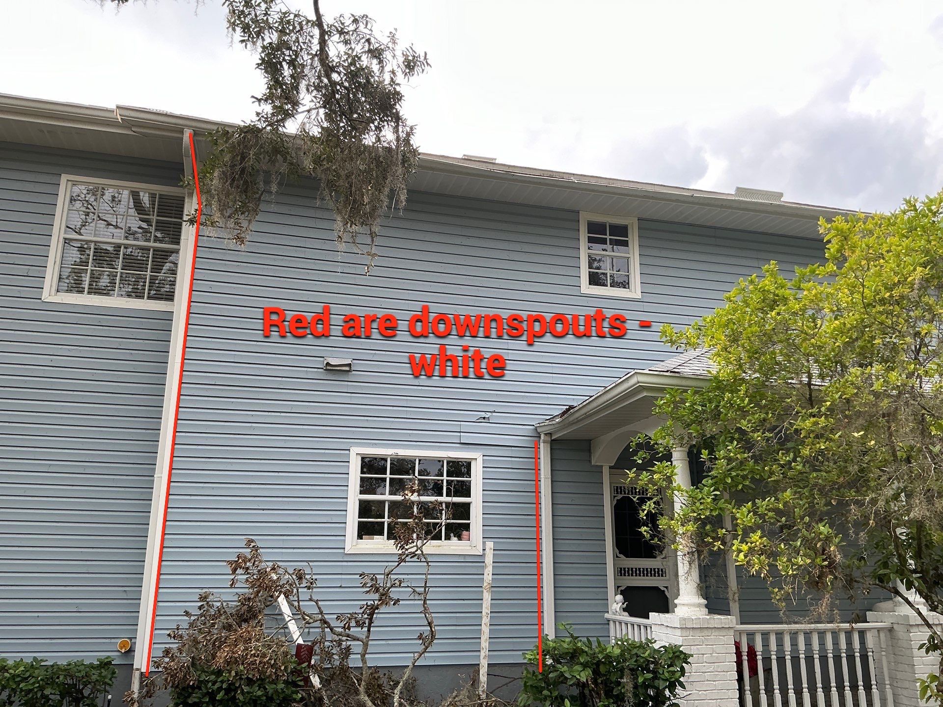 6-inch Seamless Gutters Installed in Bradenton FL by Gutter Professors