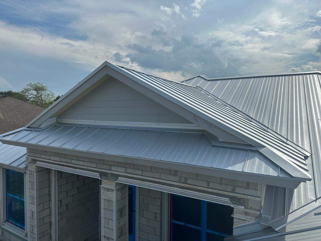 24ga 1" Nail-Strip Mill Finish by Total Roofing System The Metal Roof Experts