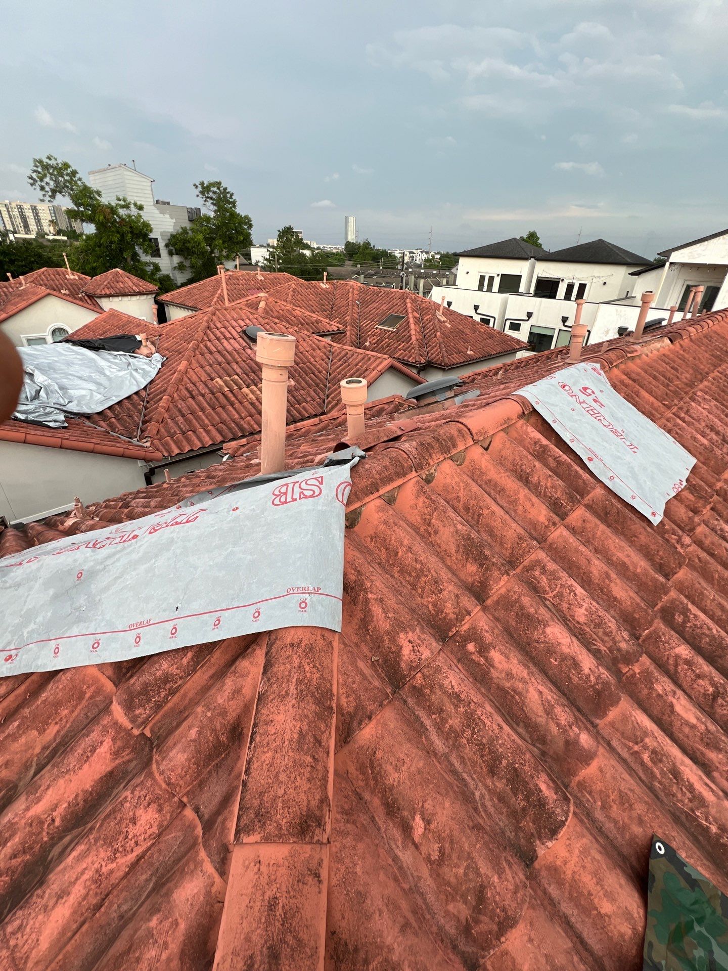 Tile Roof using tile by Roof Repair Company