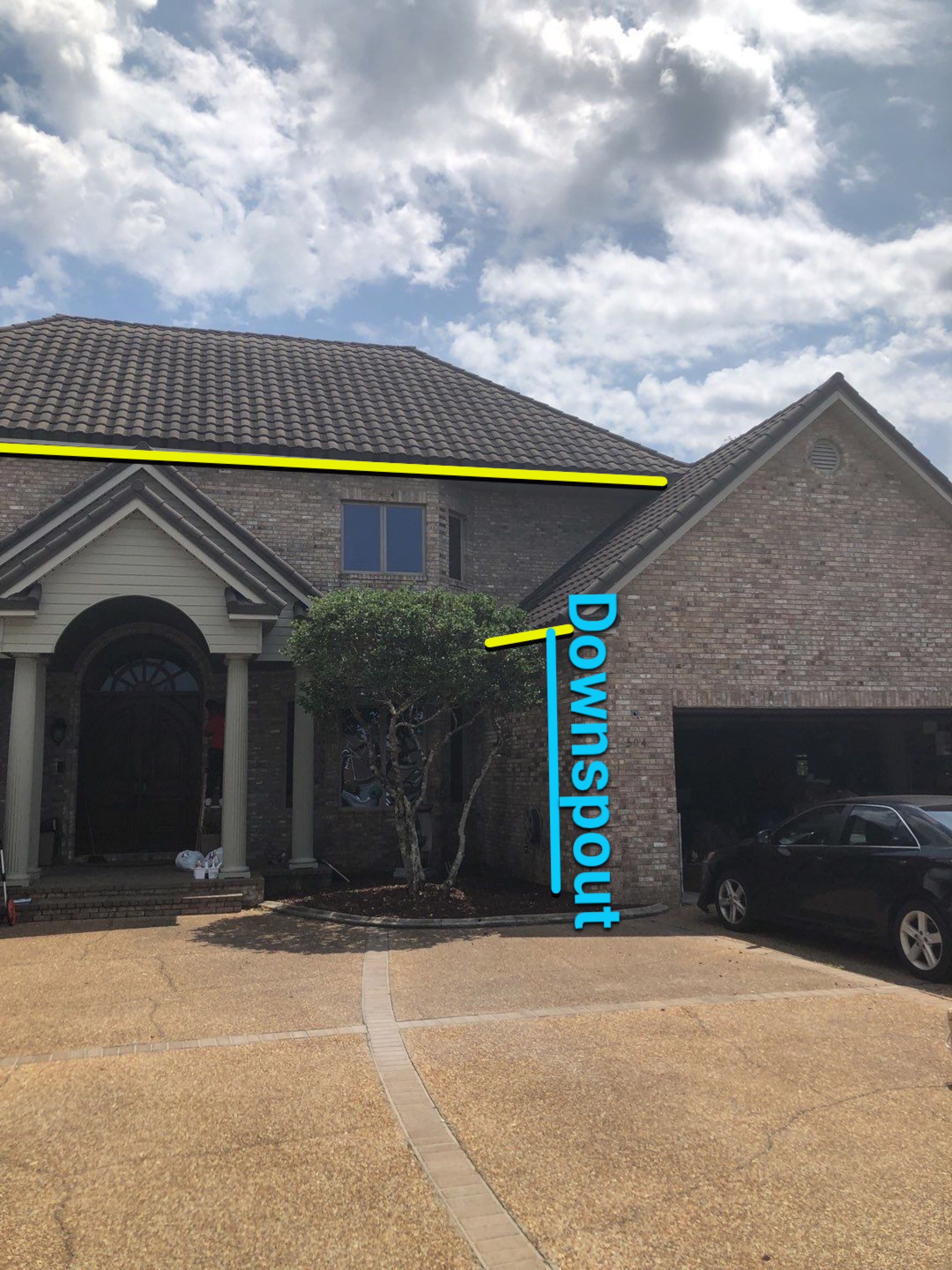Seamless Gutter Installation with Wicker Color K-Style Gutters and LeafBlaster Pro Mesh Gutter Guards by Gutter Professors