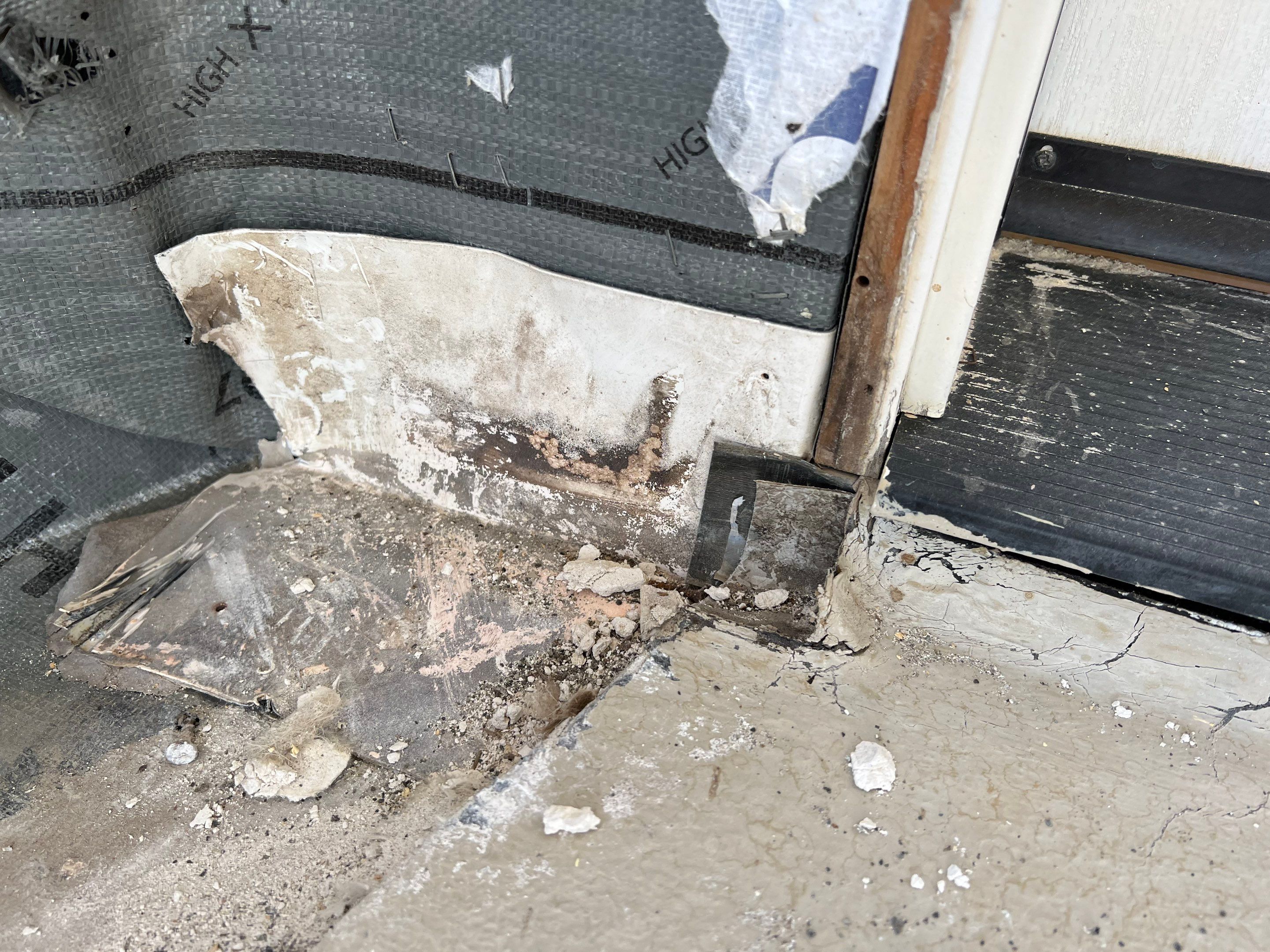 Sealant system over walk deck over house using Rubber coat and coatings by Straight Edge Roofing Inc