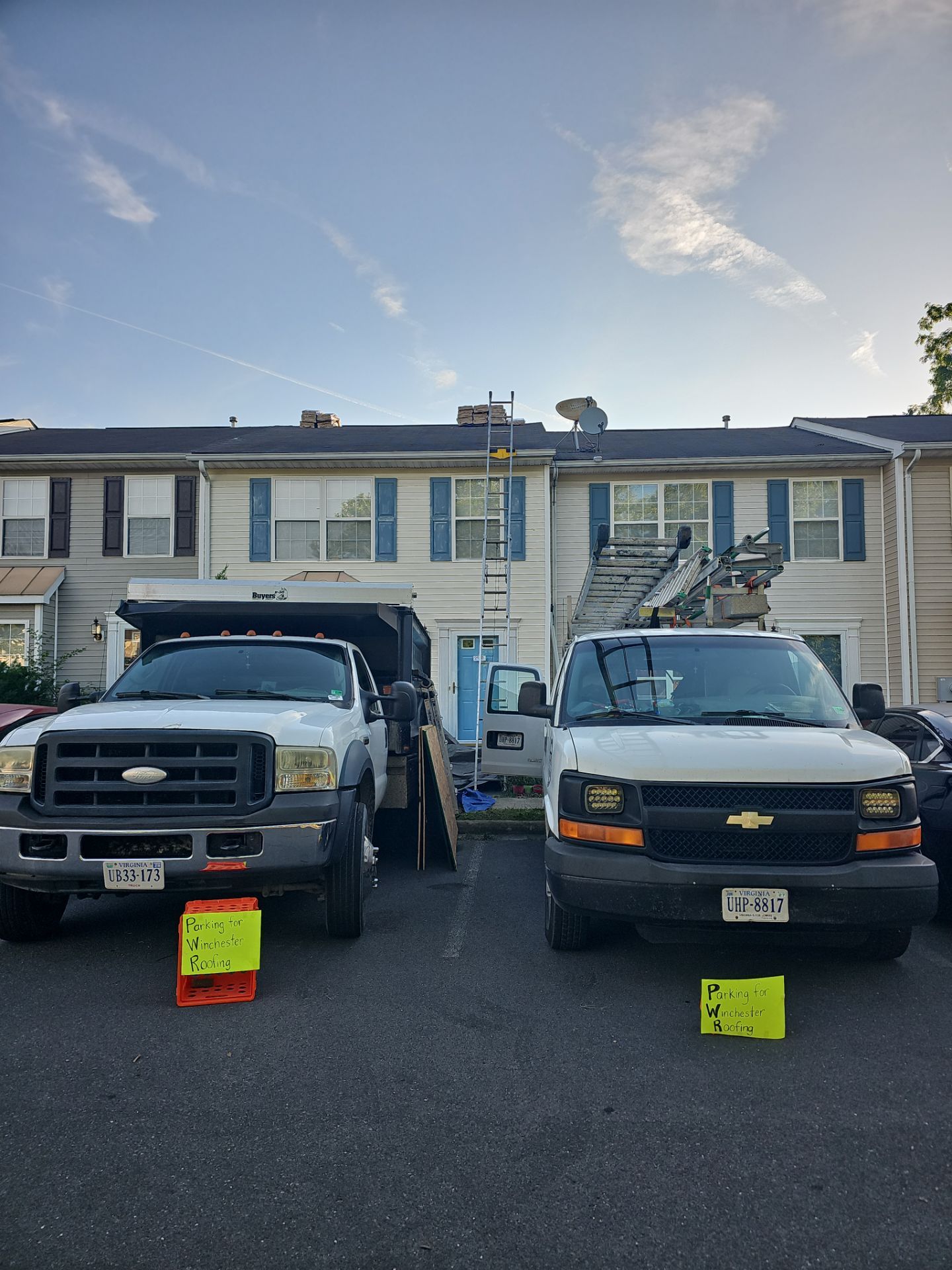 Roof Replacement - Colonial Slate by Winchester Roofing