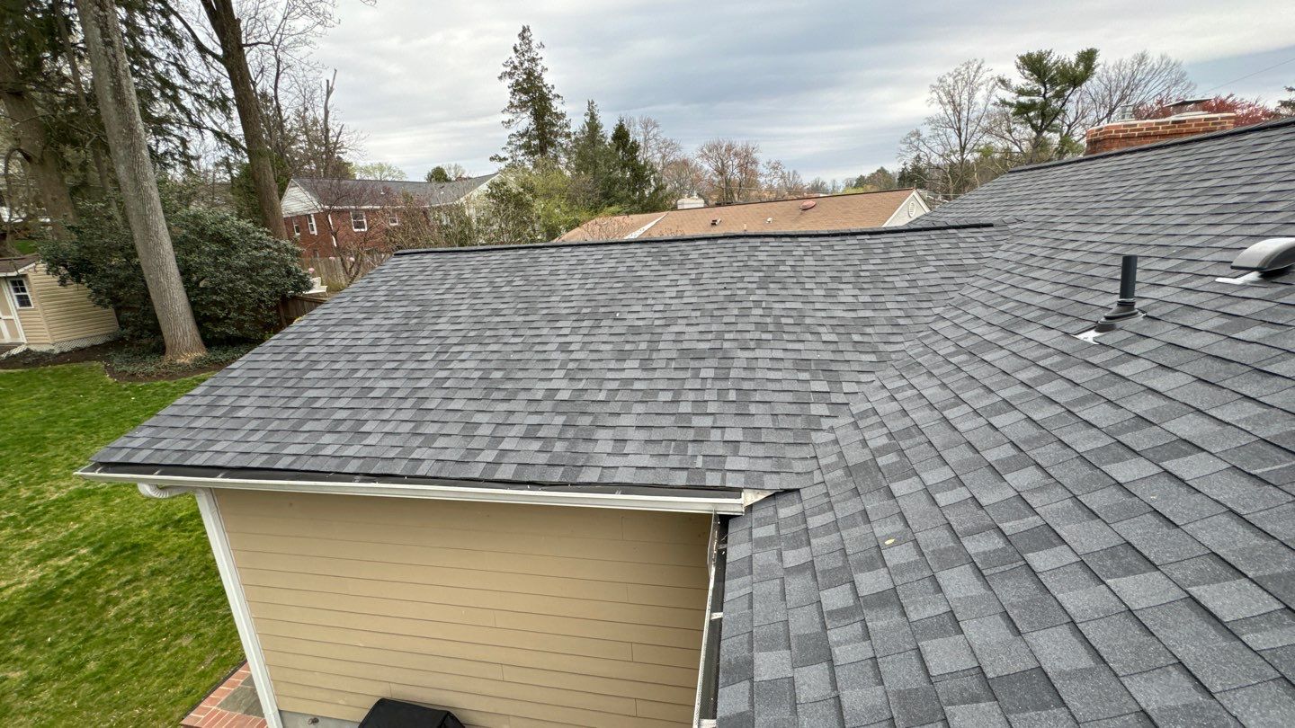 Arlington CertainTeed Landmark Pro Roof in Max Def Moire Black by RM Banning, Inc.