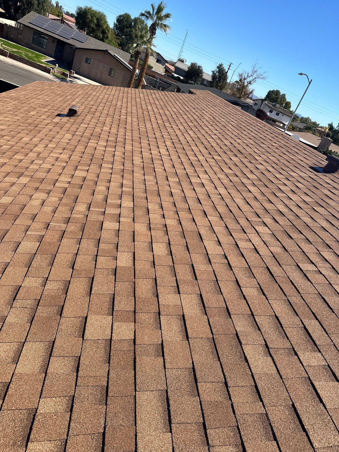 Autumn Brown Shingles by Reimagine Roofing