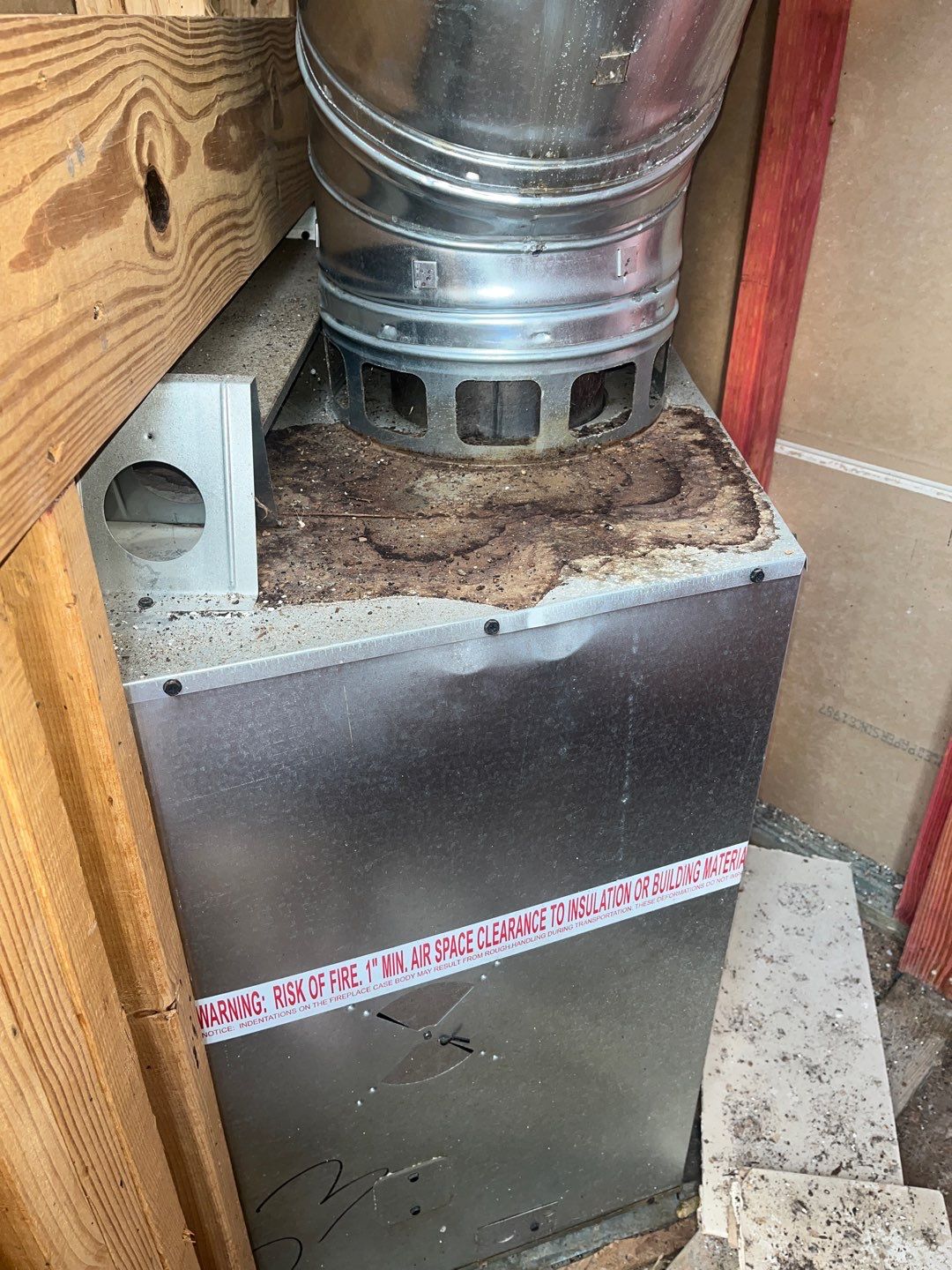Chimney looks good but its BAD! by Bayfront Roofing and Construction