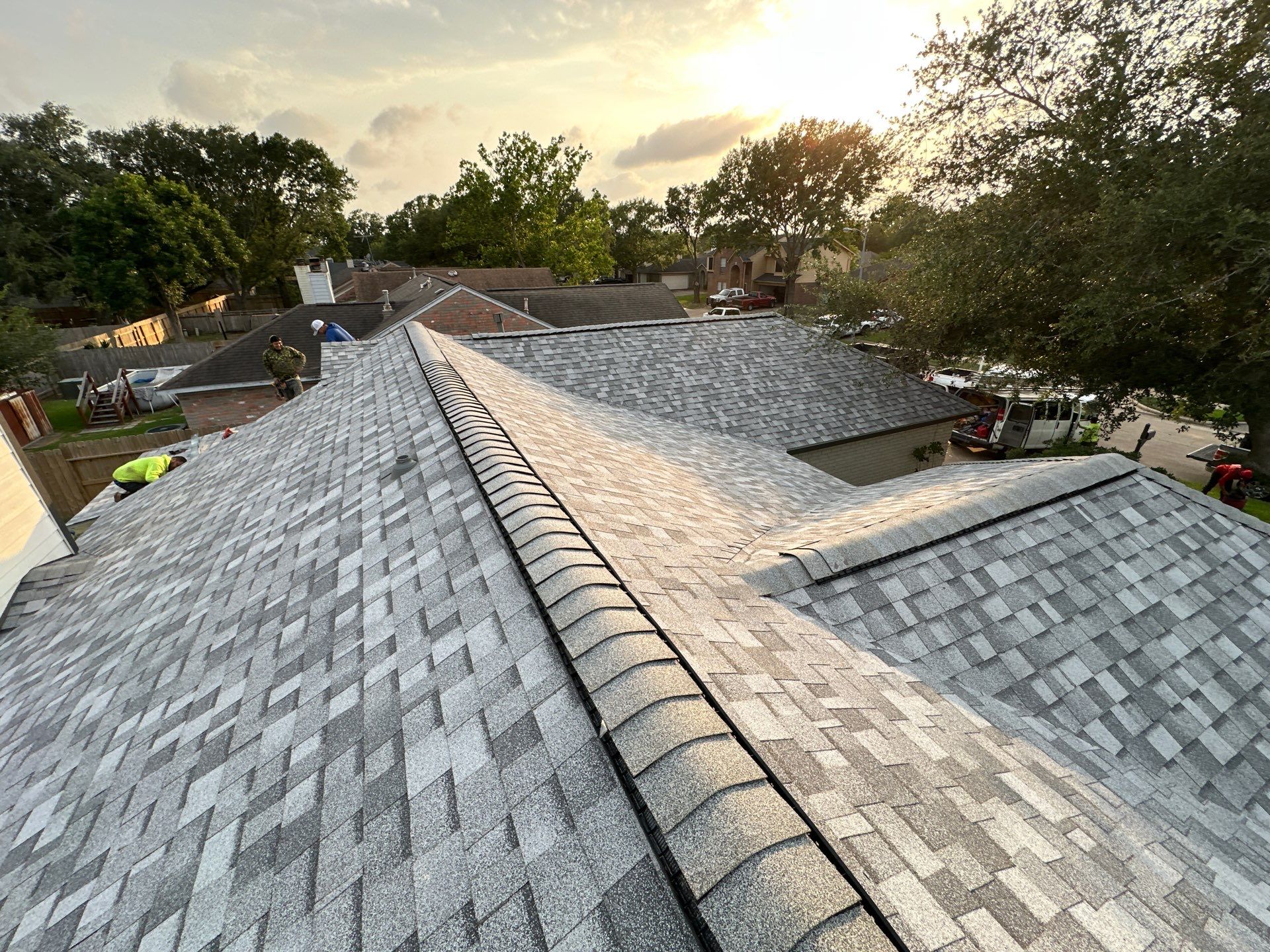 Project in Katy by Motion Roofing