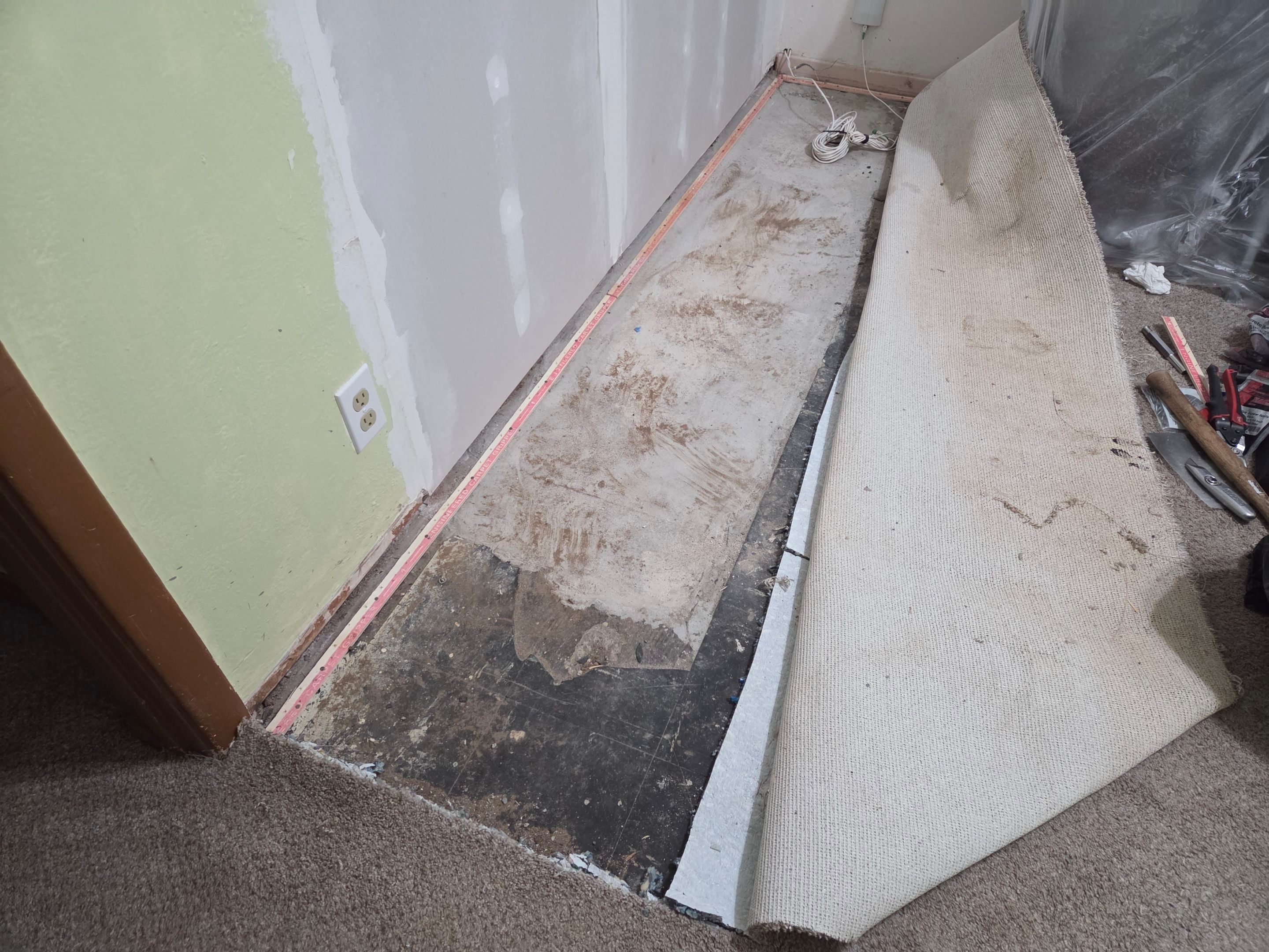 Carpet Repair & Reinstall, Post Water Damage by Ardent Carpet Restore LLC